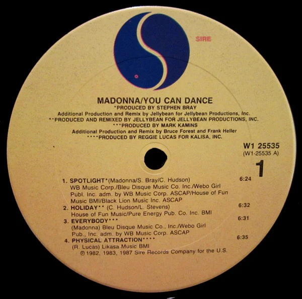 Madonna - You Can Dance (LP, Comp, Club, Col) (Very Good Plus (VG+)) - Image 3