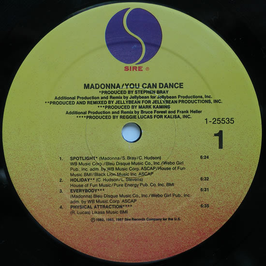 Madonna - You Can Dance (LP, Comp, Mixed, Spe) (Near Mint (NM or M-)) - Image 4