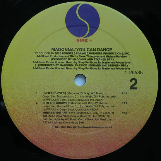 Madonna - You Can Dance (LP, Comp, Mixed, Spe) (Near Mint (NM or M-)) - Image 5