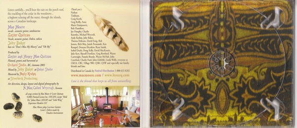 Mae Moore And Lester Quitzau - Oh My! (CD, Album, Dig) (Near Mint (NM or M-)) - Image 2