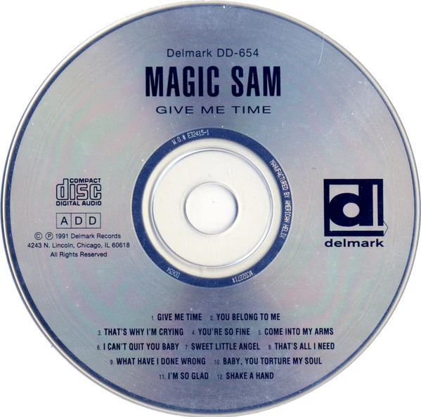 Magic Sam - Give Me Time (CD, Album) (Very Good Plus (VG+)) - Image 3
