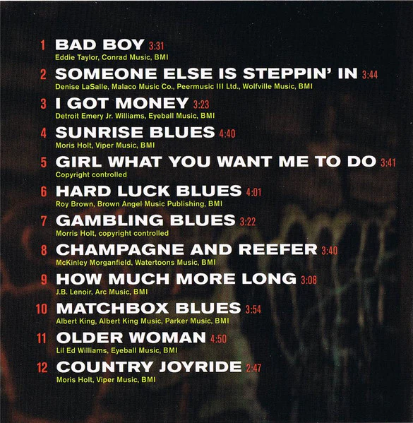 Magic Slim & The Teardrops - Bad Boy (CD, Album) (Near Mint (NM or M-)) - Image 5