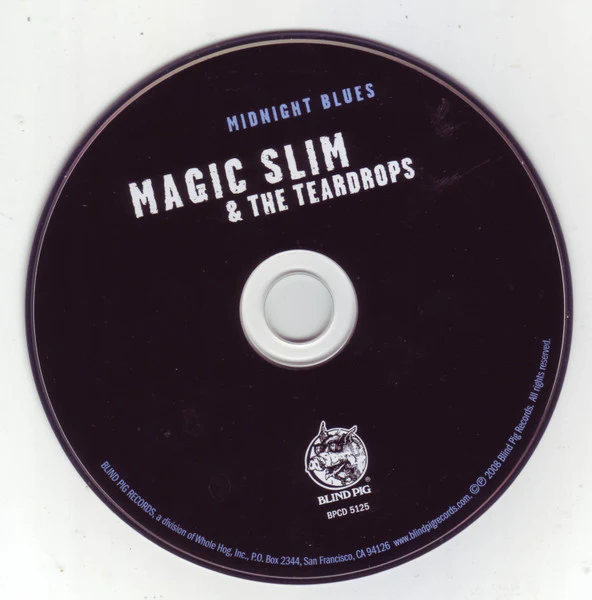 Magic Slim & The Teardrops - Midnight Blues (CD, Album) (Near Mint (NM or M-)) - Image 3