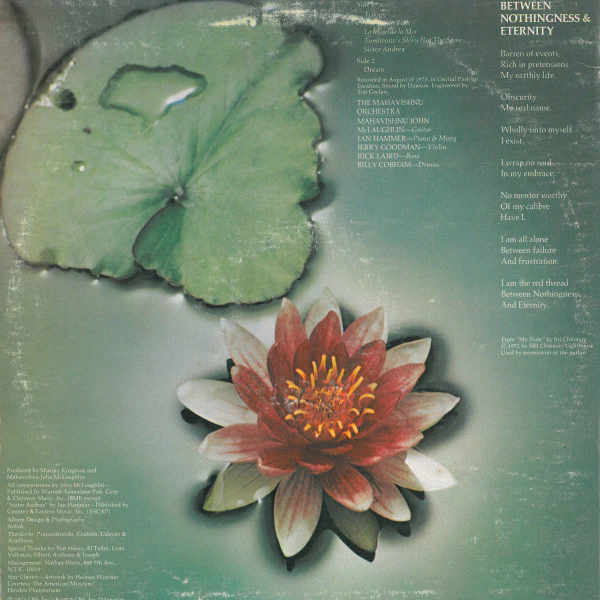 Mahavishnu Orchestra - Between Nothingness & Eternity (LP, Album) (Very Good (VG)) - Image 2