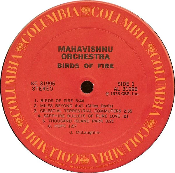 Mahavishnu Orchestra - Birds Of Fire (LP, Album, Ter) (Good Plus (G+)) - Image 3
