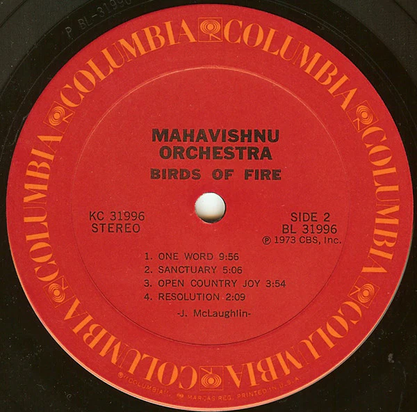 Mahavishnu Orchestra - Birds Of Fire (LP, Album, Ter) (Good Plus (G+)) - Image 4