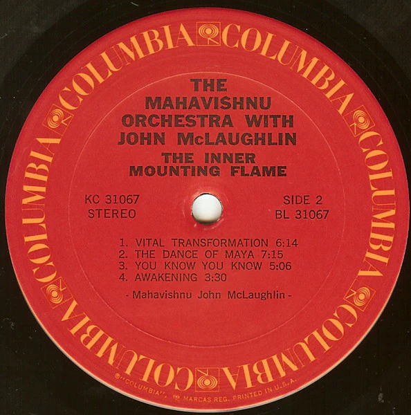 Mahavishnu Orchestra With John McLaughlin - The Inner Mounting Flame (LP, Album, Ter) (Good Plus (G+)) - Image 4