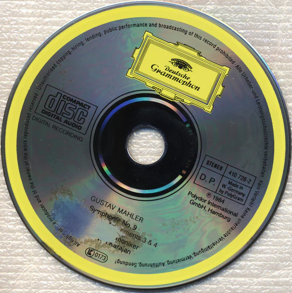 Mahler* – Berliner Philharmoniker, Karajan* - Symphonie No. 9 (2xCD, Album) (Very Good Plus (VG+)) - Image 5