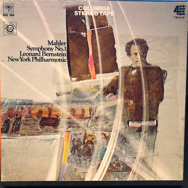 Mahler* - Leonard Bernstein, New York Philharmonic - Symphony No. 1 (Reel, 4tr Stereo, 7" Reel, Album) (Very Good Plus (VG+))