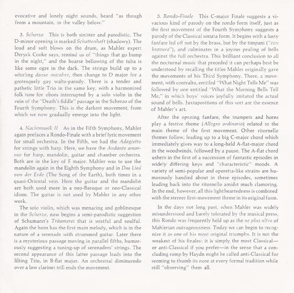 Mahler*, Leonard Bernstein, New York Philharmonic - Symphony No. 7 (Reel, 4tr Stereo, 7" Reel) (Very Good (VG)) - Image 5