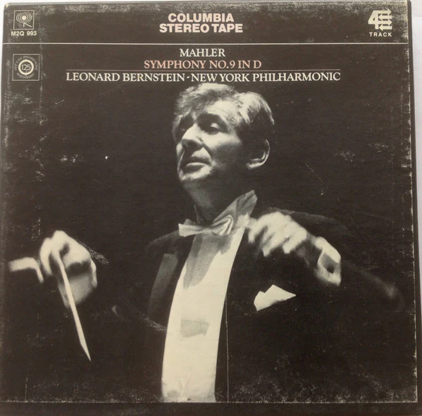 Mahler* - New York Philharmonic · Leonard Bernstein - Symphony No. 9 In D Major (Reel, 4tr Stereo, 7" Reel, Album) (Very Good Plus (VG+))