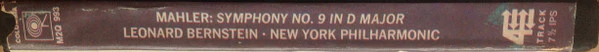Mahler* - New York Philharmonic · Leonard Bernstein - Symphony No. 9 In D Major (Reel, 4tr Stereo, 7" Reel, Album) (Very Good Plus (VG+)) - Image 5