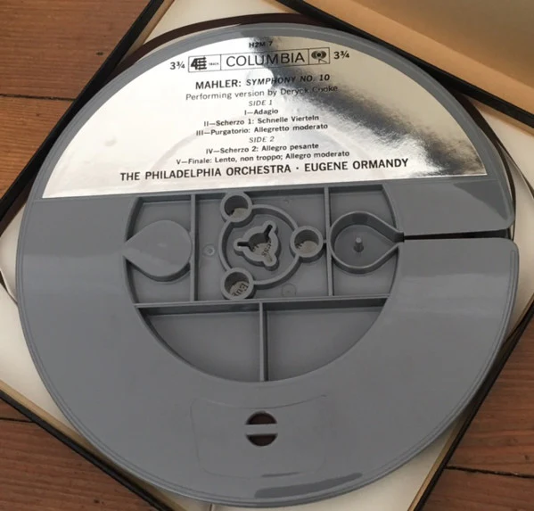 Mahler*, Philadelphia Orchestra* / Ormandy* - Symphony No. 10 (Reel, 4tr Stereo, 7" Reel, Album) (Very Good (VG)) - Image 3