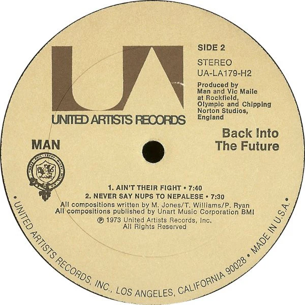 Man - Back Into The Future (2xLP, Album, Gat) (Very Good (VG)) - Image 4