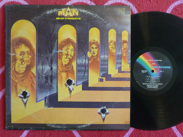 Man - The Welsh Connection (LP, Album, Glo) (Good Plus (G+))
