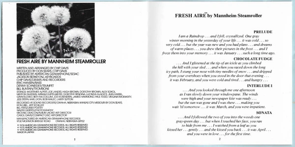 Mannheim Steamroller - Seasons A Fresh Aire Collection by Chip Davis (4xCD, Album, Comp, Dlx) (Near Mint (NM or M-)) - Image 4