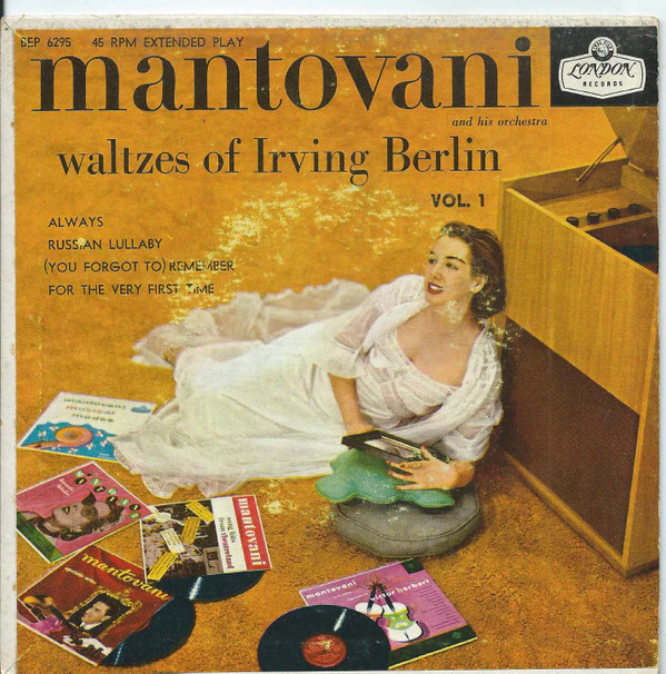 Mantovani - Waltzes of Irving Berlin Vol.1 (7", EP) (Very Good Plus (VG+))