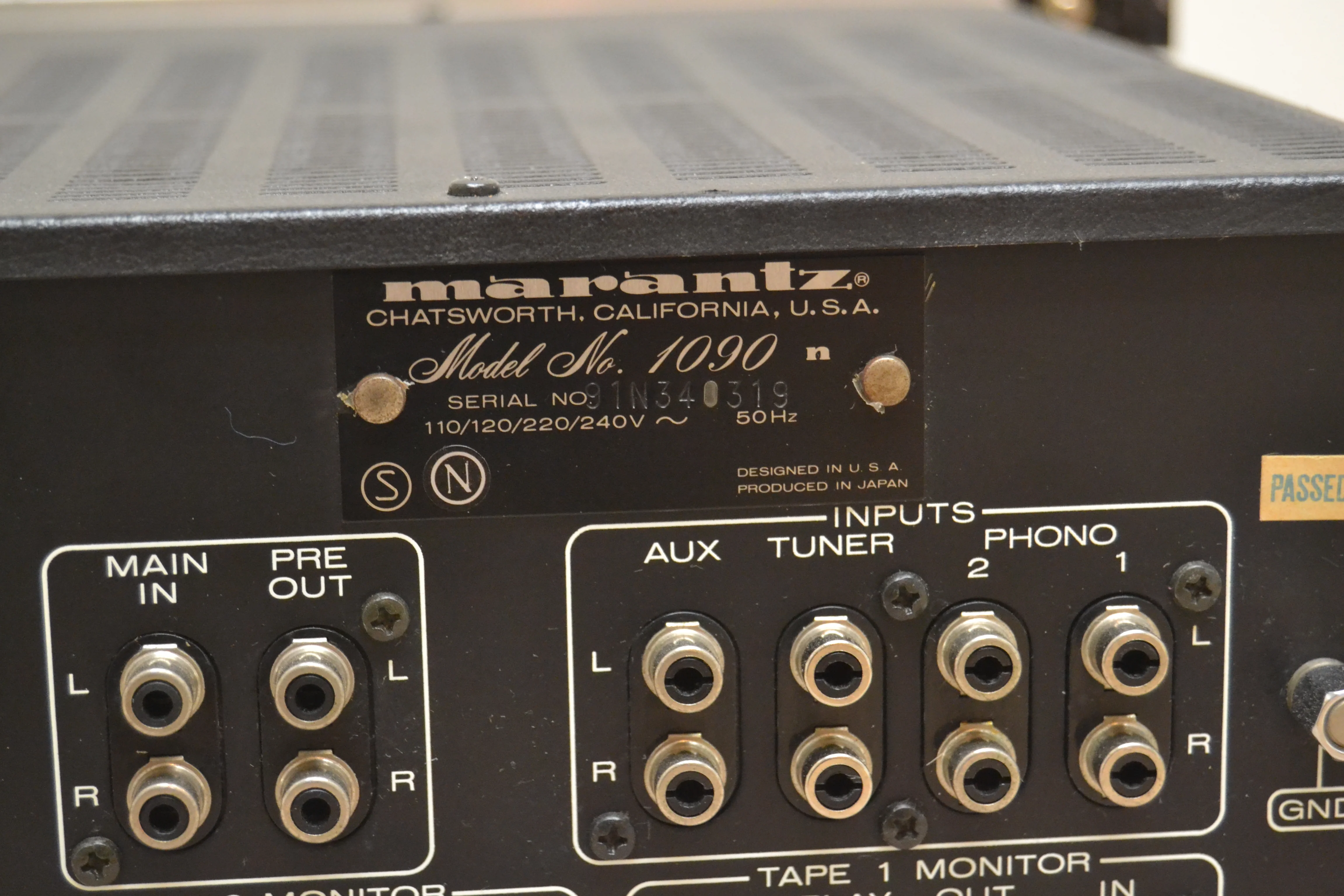 Marantz 1090L Stereo Integrated Amplifier * 45W RMS * 1977 - Image 13