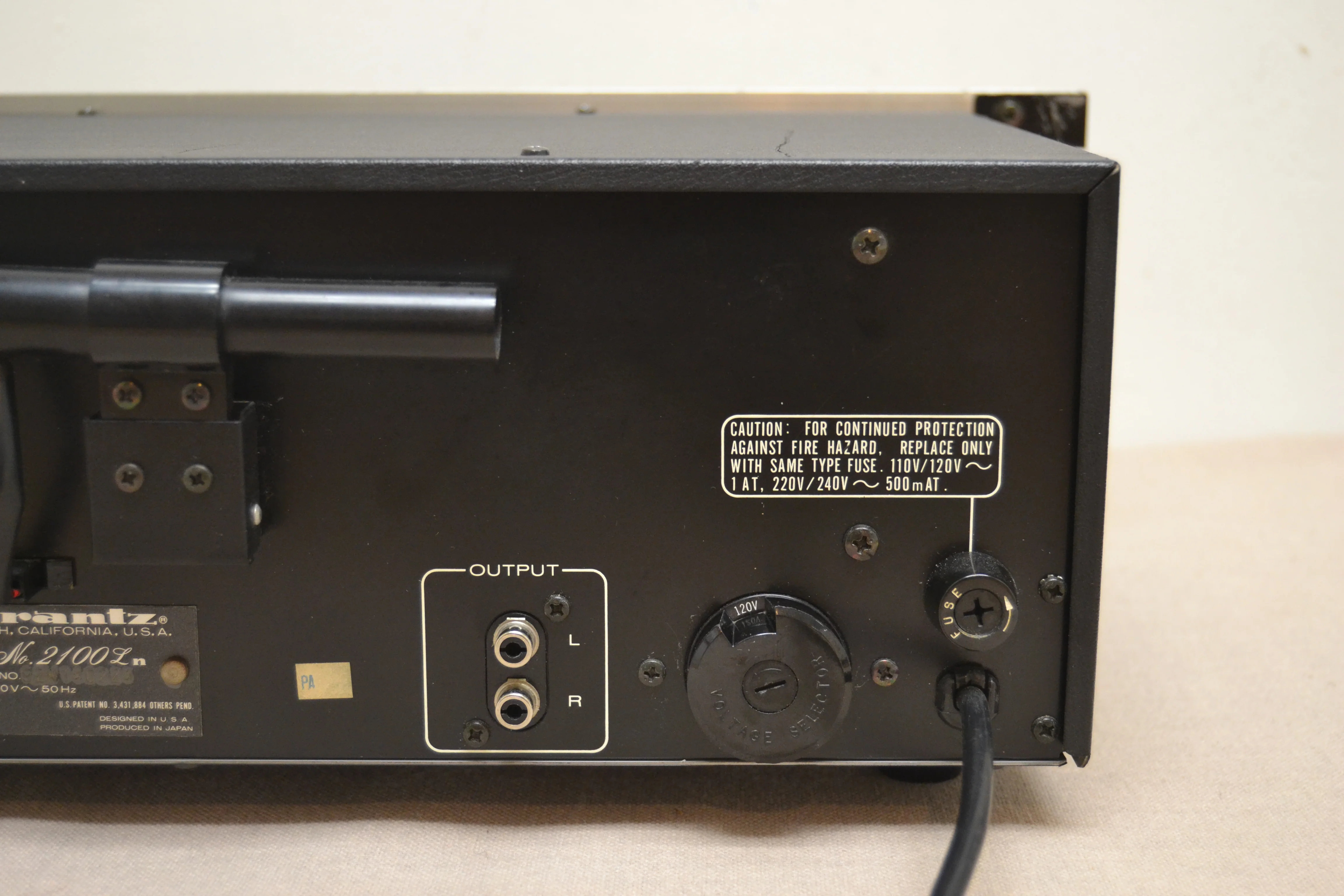 Marantz 2100L AM/FM Stereo Tuner * 1978 - Image 11