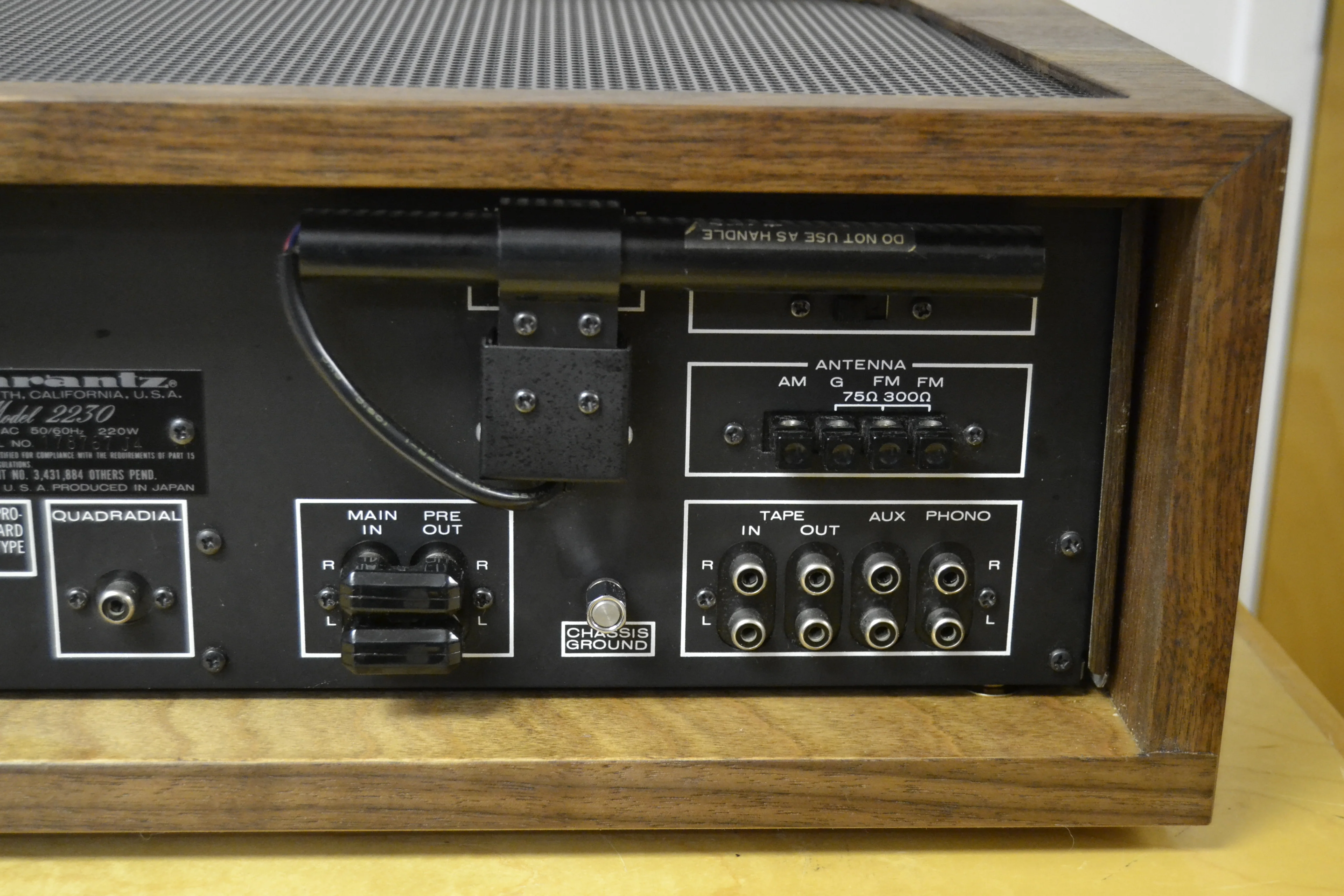 Marantz 2230 Stereo Receiver * Fully Refurbished * LEDs * NEW Hardwood Case * 30W RMS * 1973 - Image 12