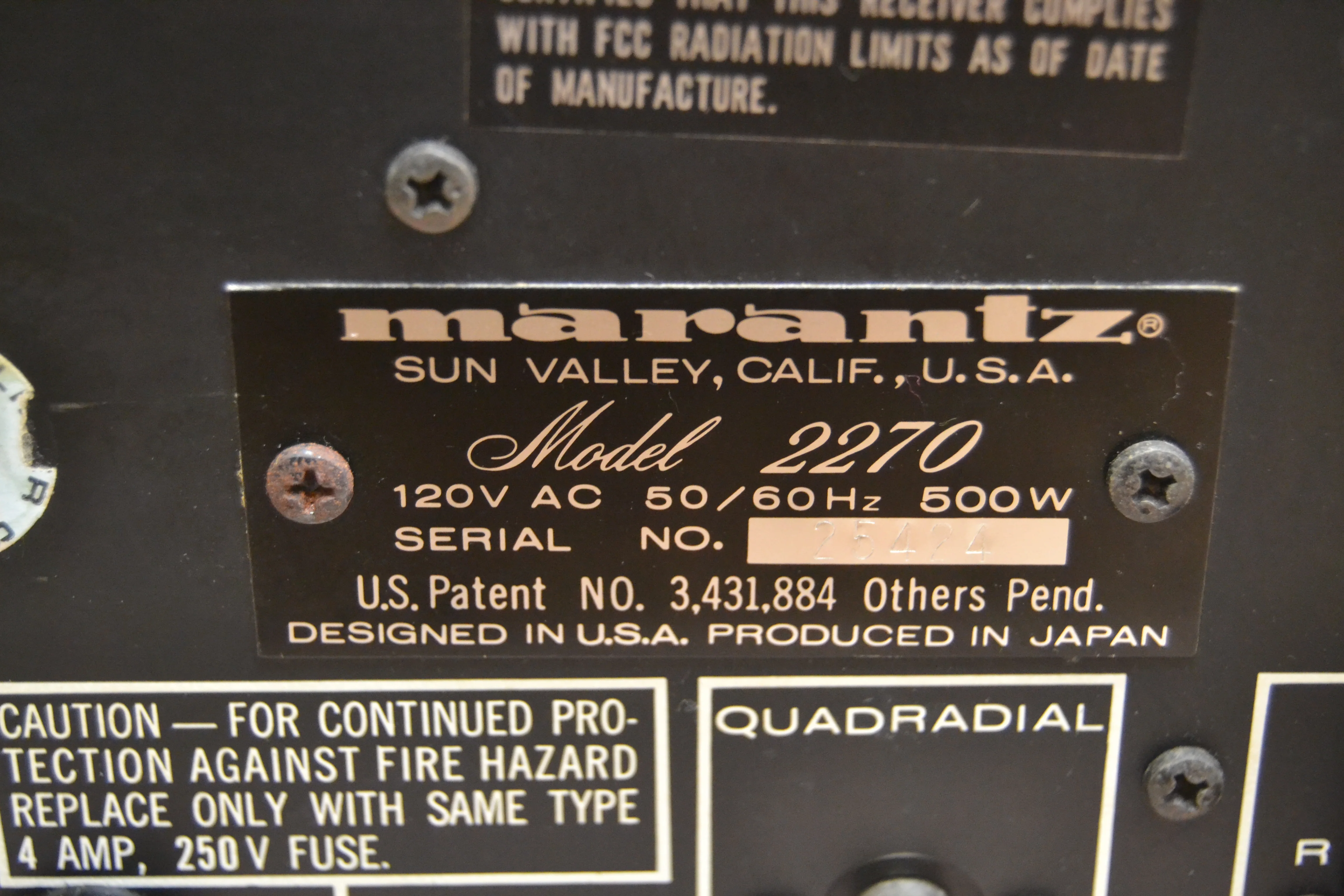 Marantz 2270 Stereo Receiver * 70W RMS * Fully Rebuilt & Recapped * LED Upgrade * MINT ! - Image 16
