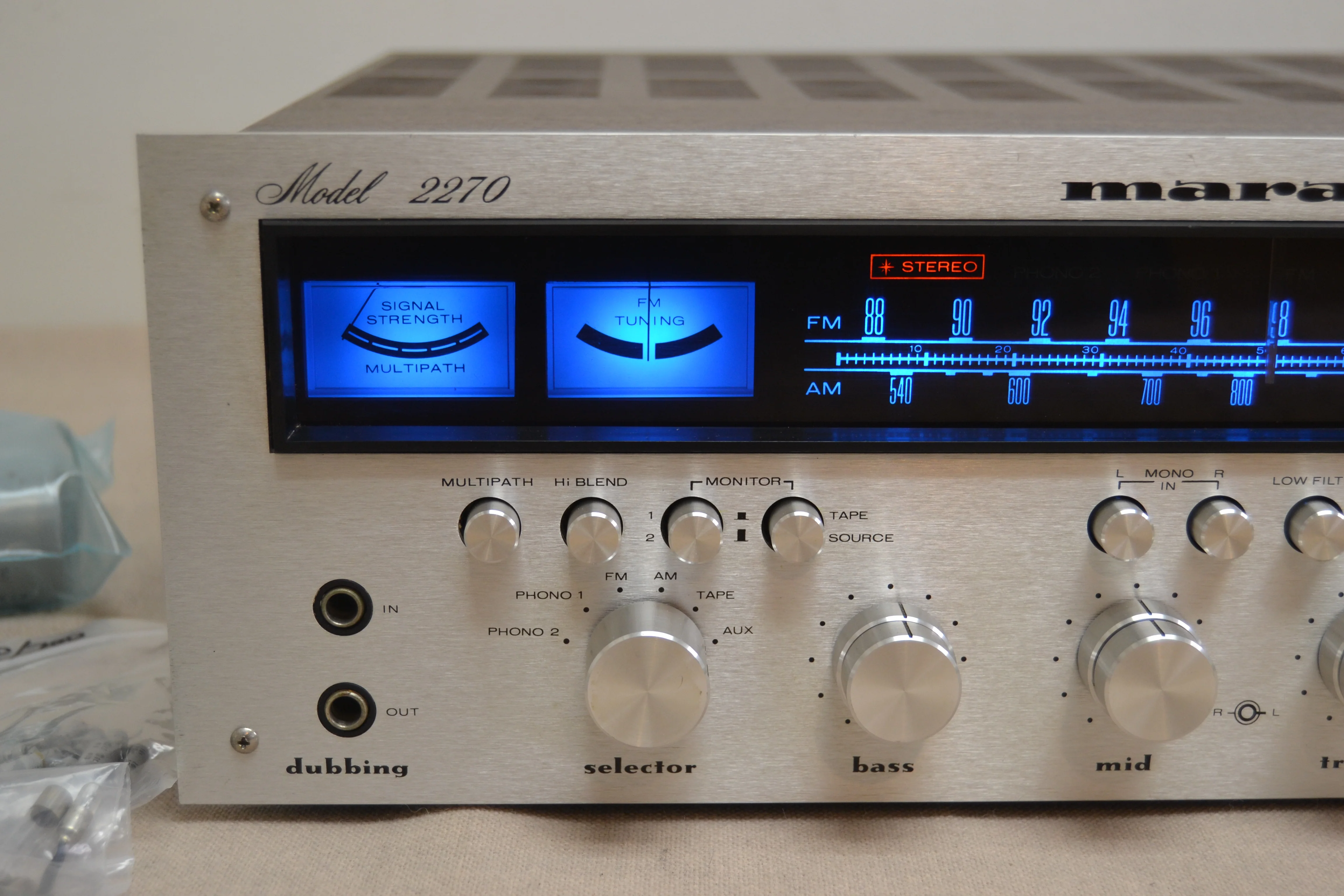 Marantz 2270 Stereo Receiver * 70W RMS * Fully Rebuilt & Recapped * LED Upgrade * MINT ! - Image 2