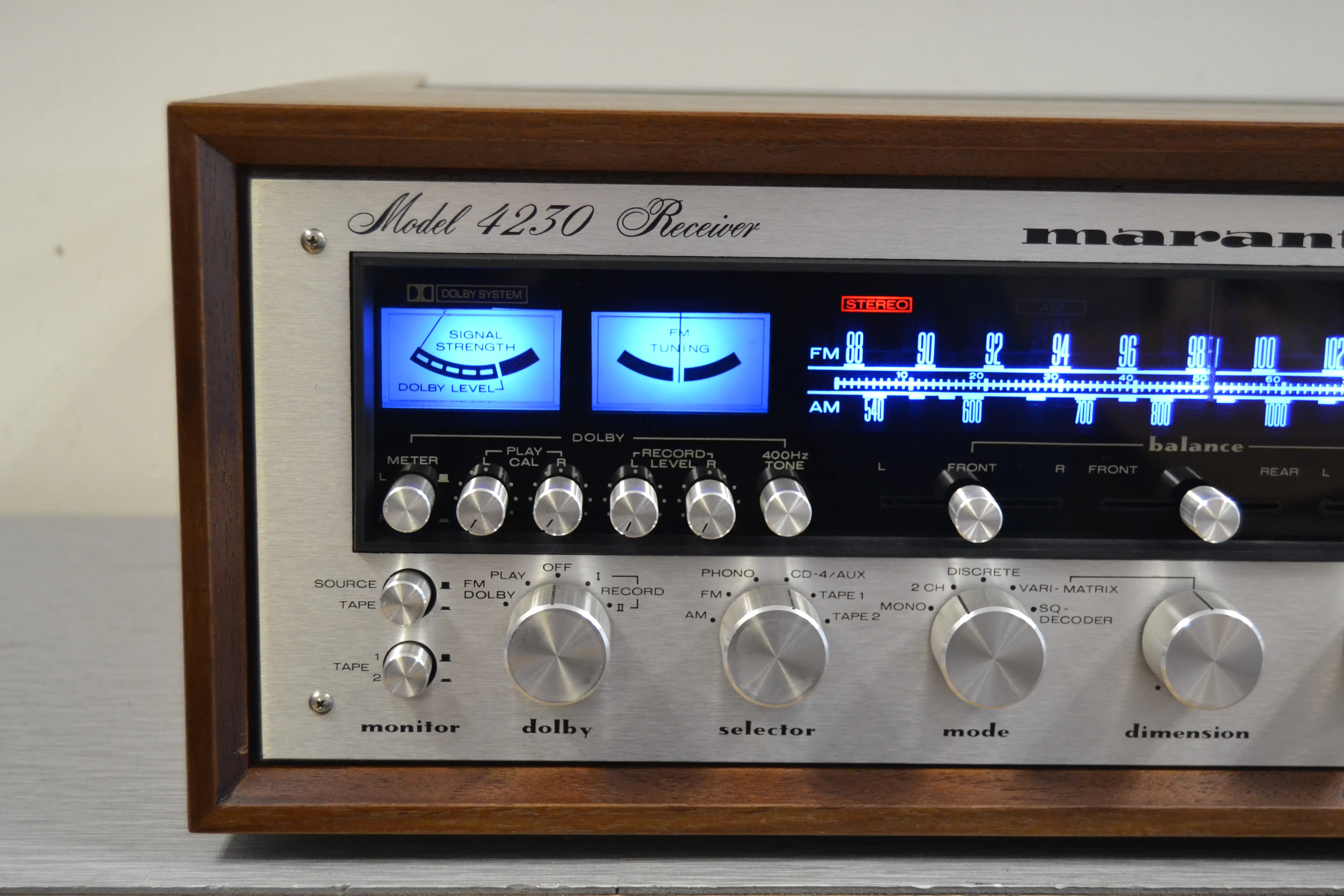 Marantz 4230 Stereo Receiver * FULLY Rebuilt * OEM Wood Case * Spectacular ! - Image 22