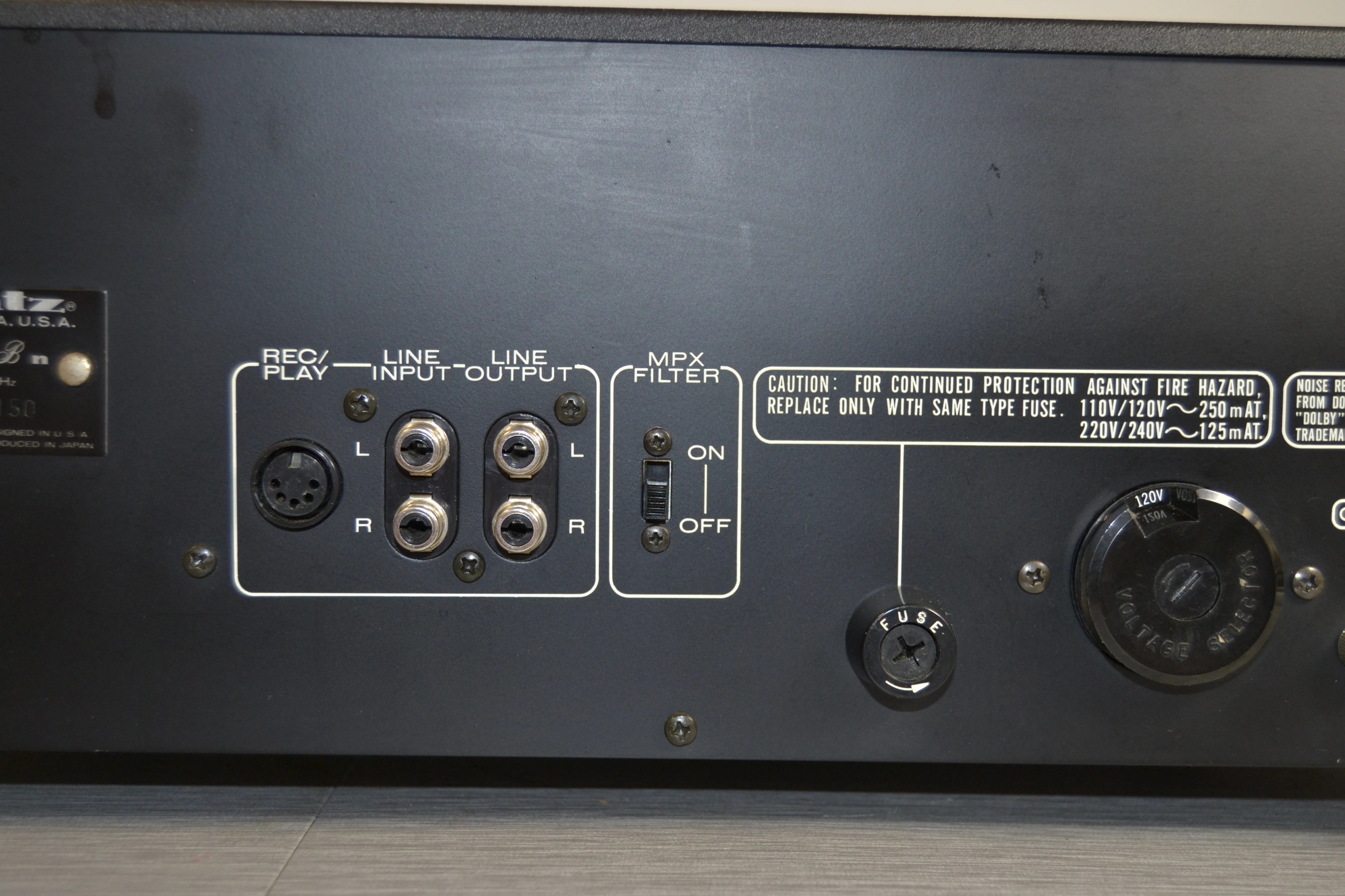 Marantz 5010B SIngle Cassette Deck * New Belts * Audio Rack Version - Image 10