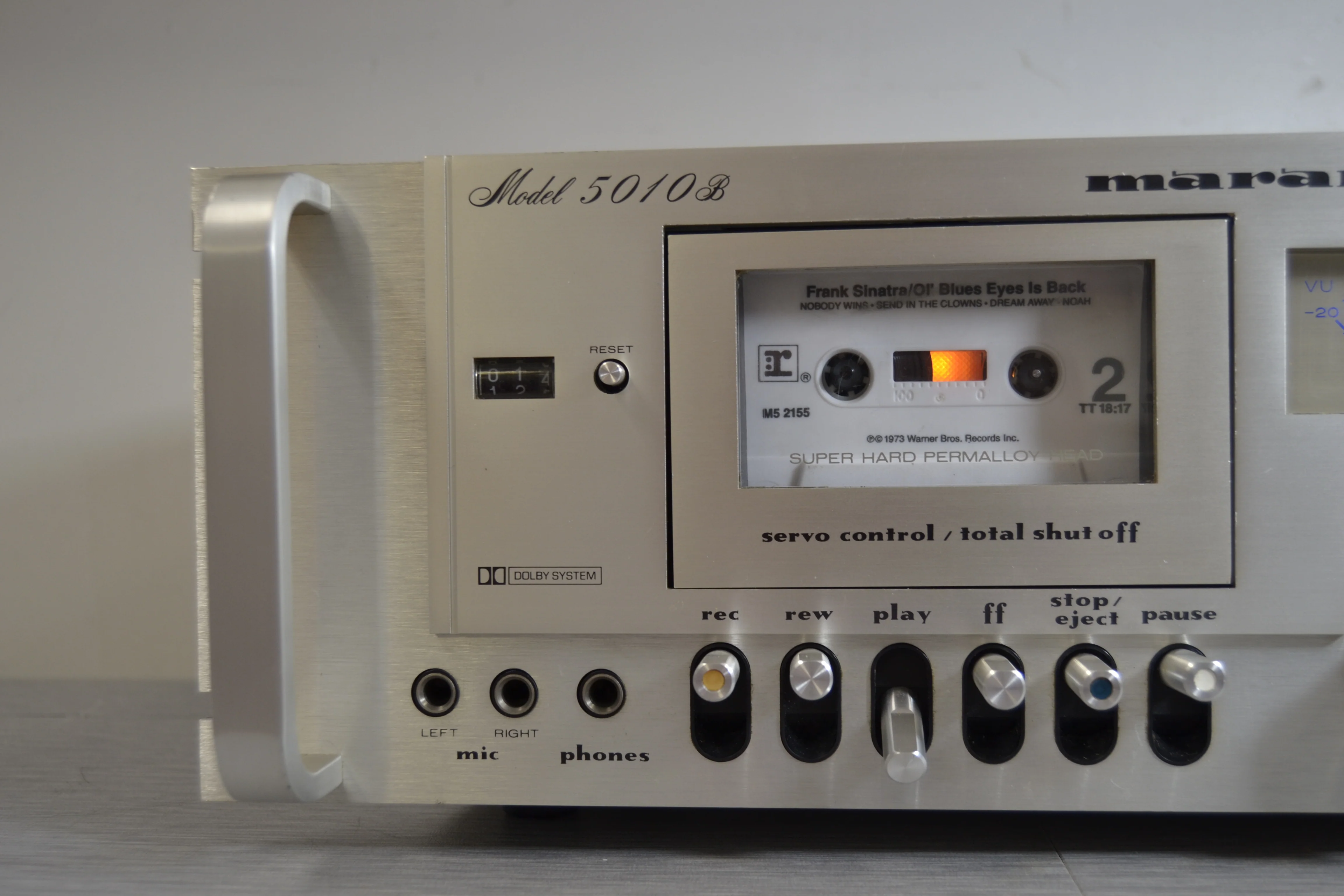 Marantz 5010B SIngle Cassette Deck * New Belts * Audio Rack Version - Image 2