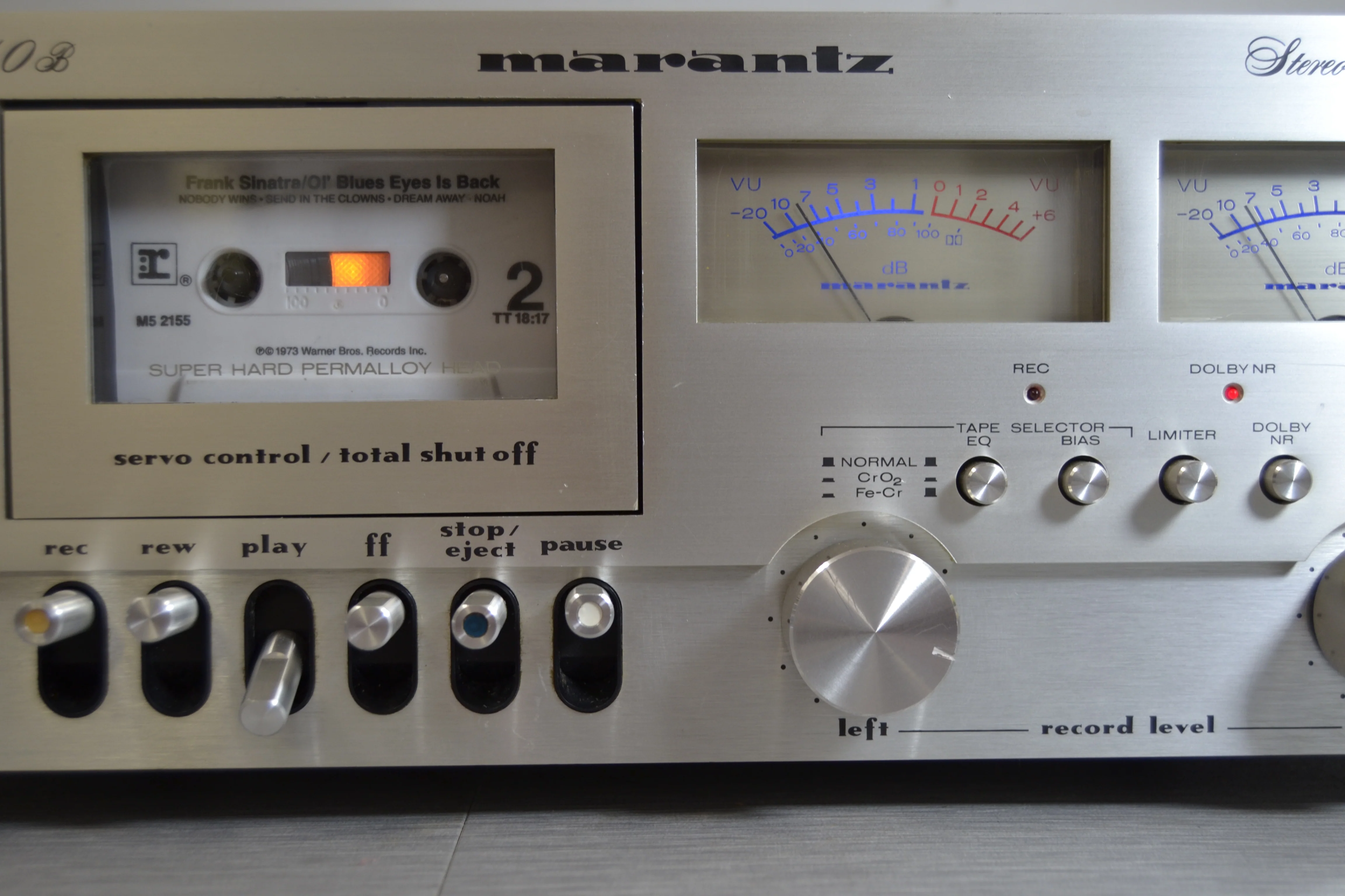 Marantz 5010B SIngle Cassette Deck * New Belts * Audio Rack Version - Image 3