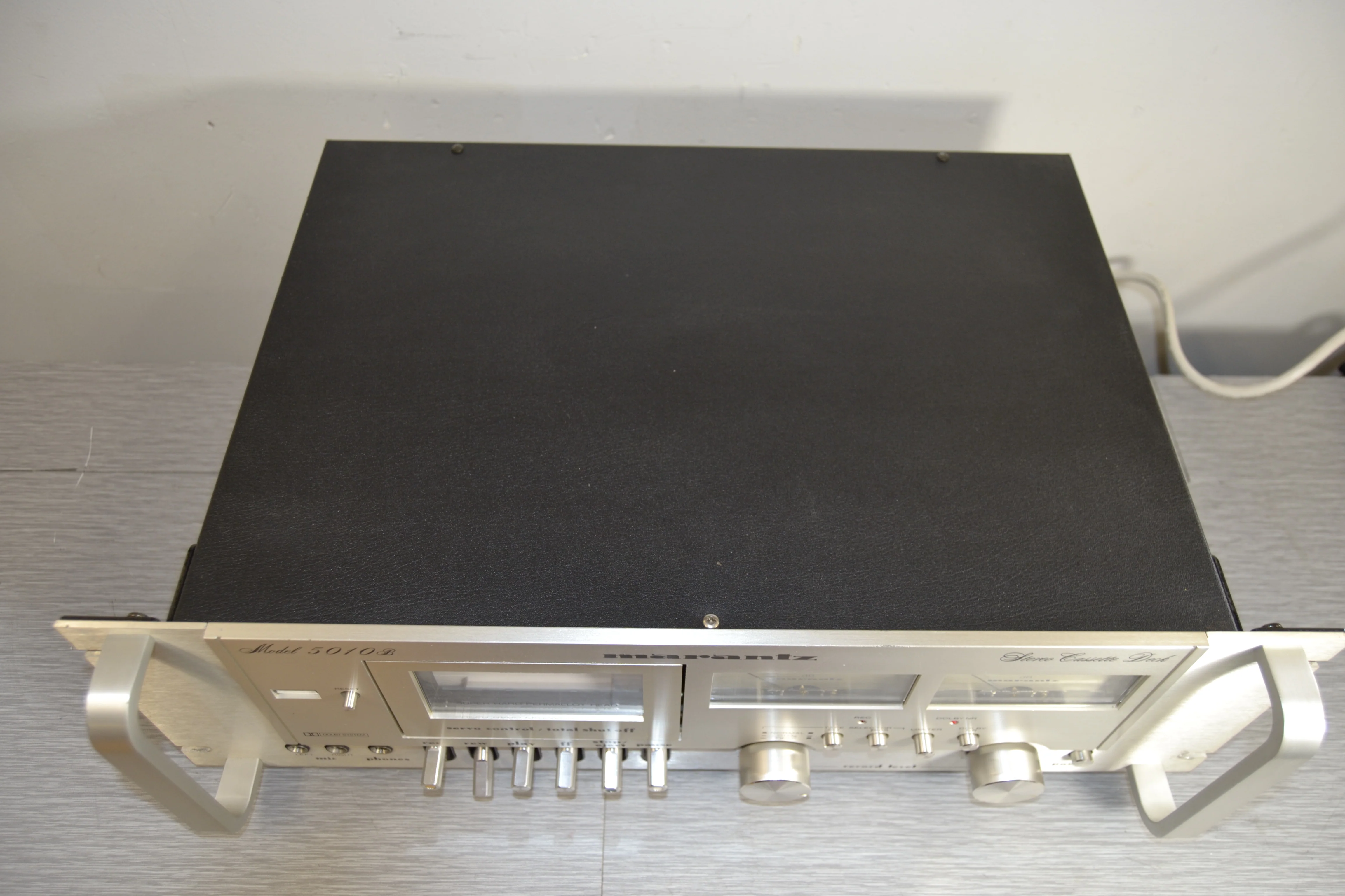 Marantz 5010B SIngle Cassette Deck * New Belts * Audio Rack Version - Image 5