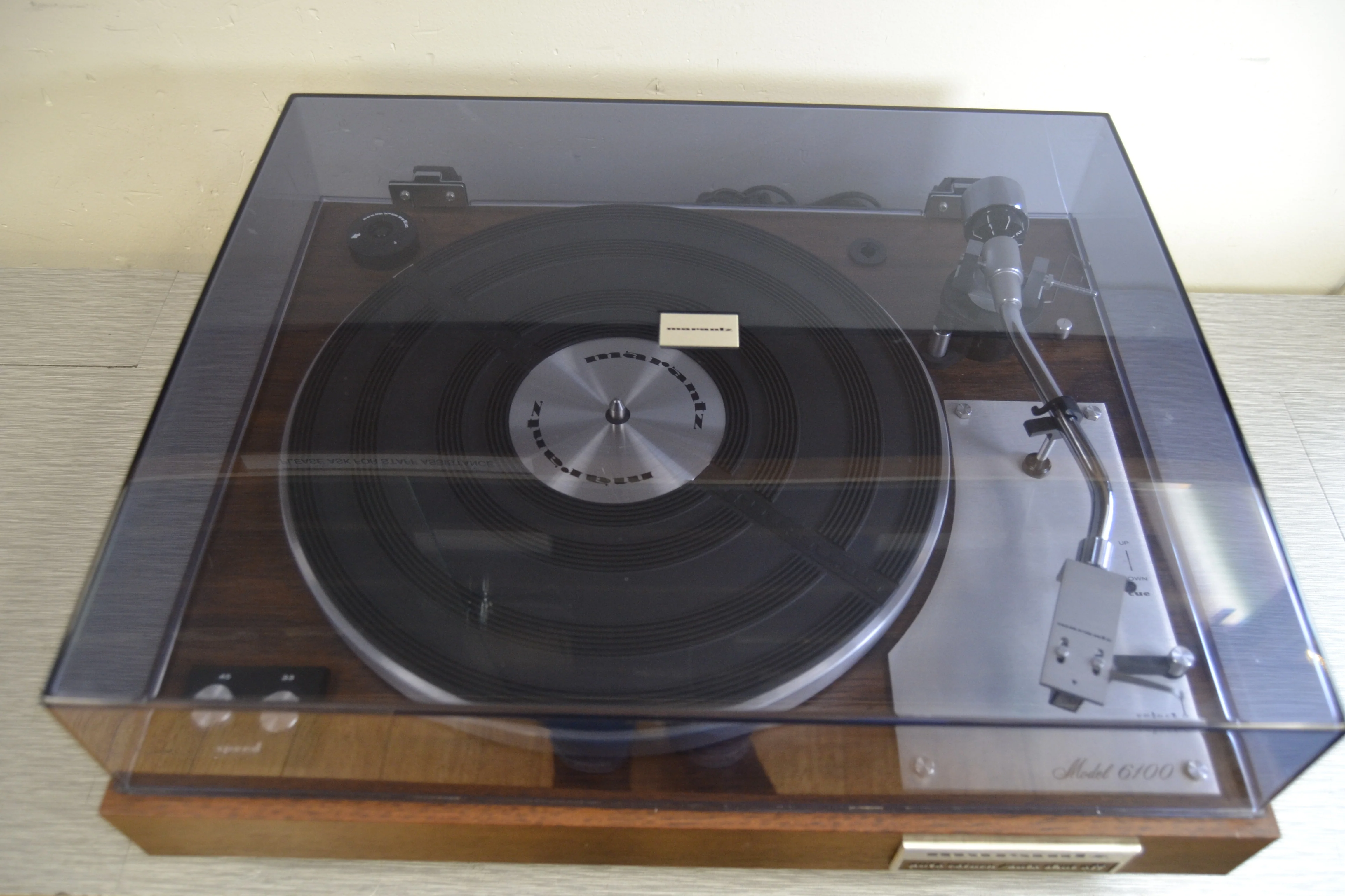 Marantz 6100 Belt Drive Turntable * 1977 - Image 3