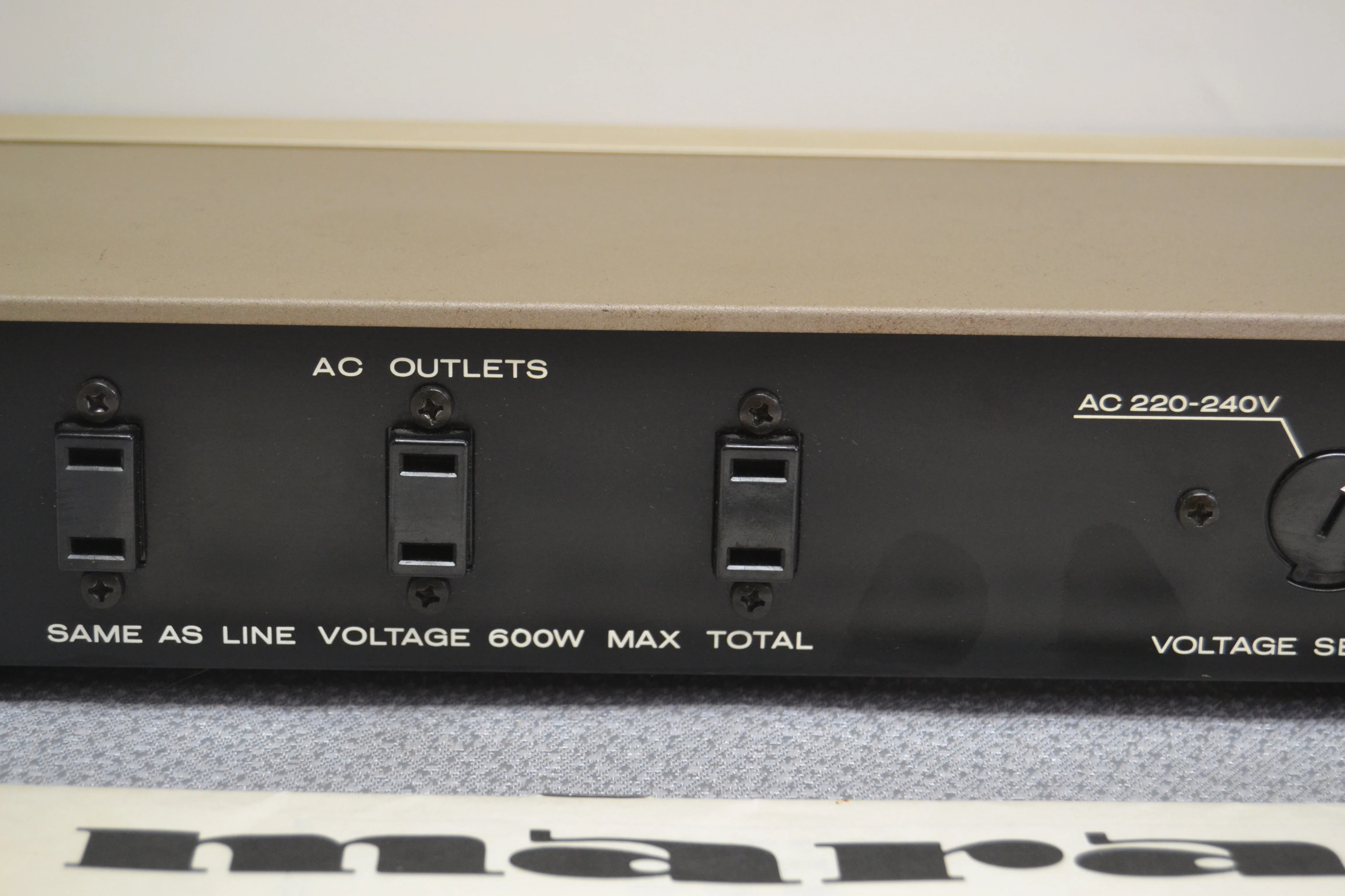 Marantz AT-6 Audio Digital Timer * Manual * - Image 12