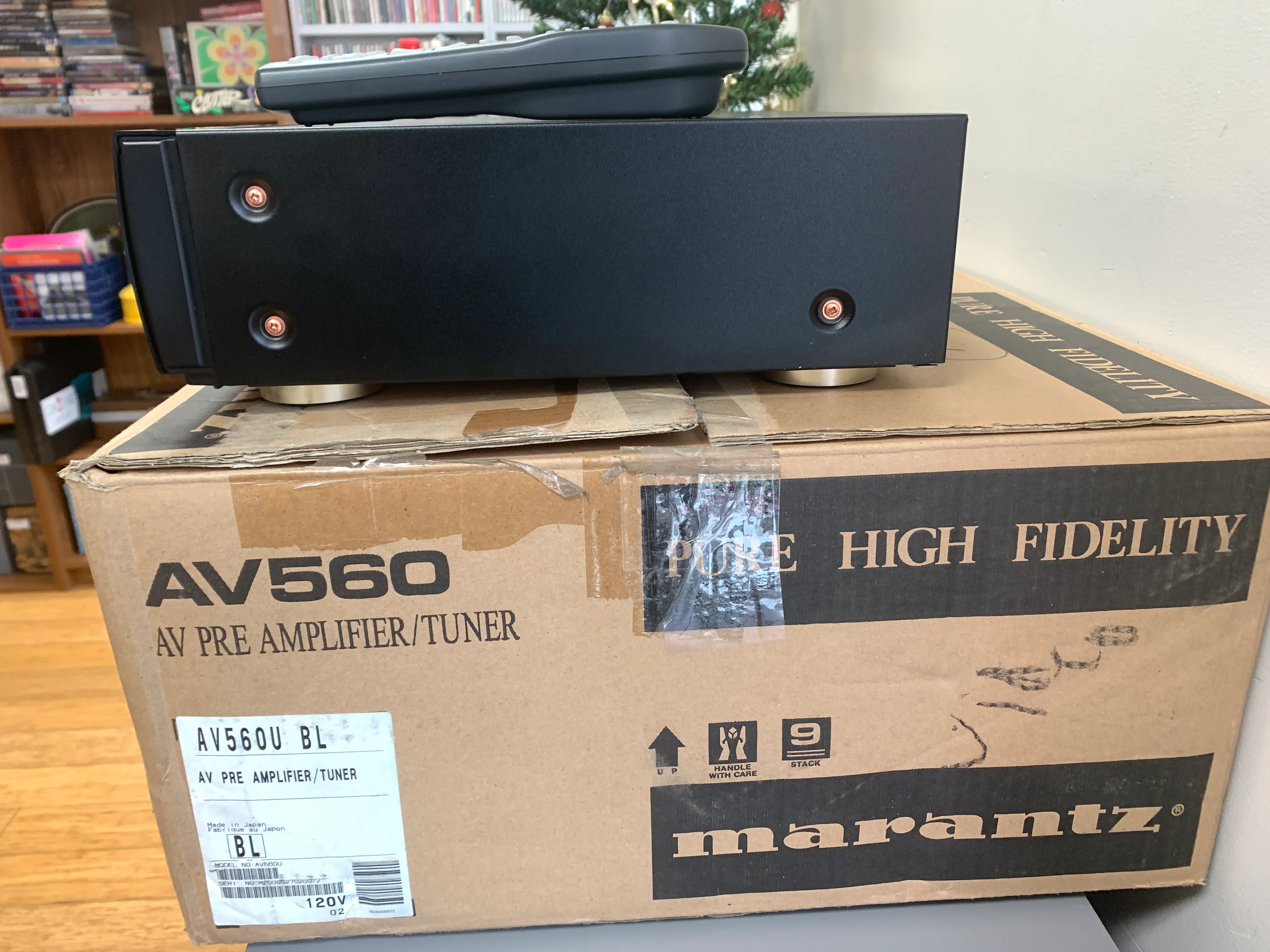 Marantz AV560 Audio Video Preamp *Box *Manual *Remote no - Image 5