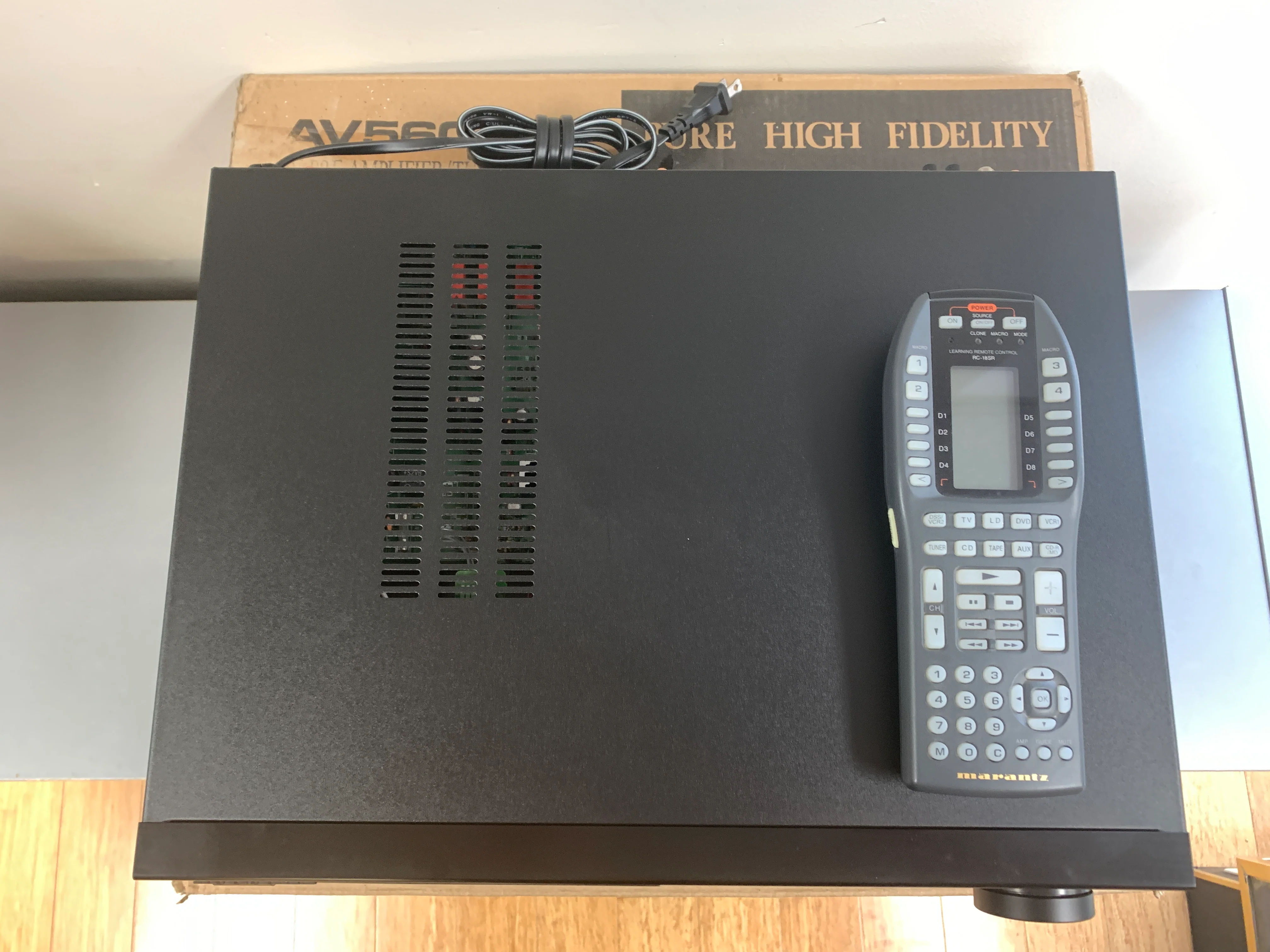 Marantz AV560 Audio Video Preamp *Box *Manual *Remote no - Image 7
