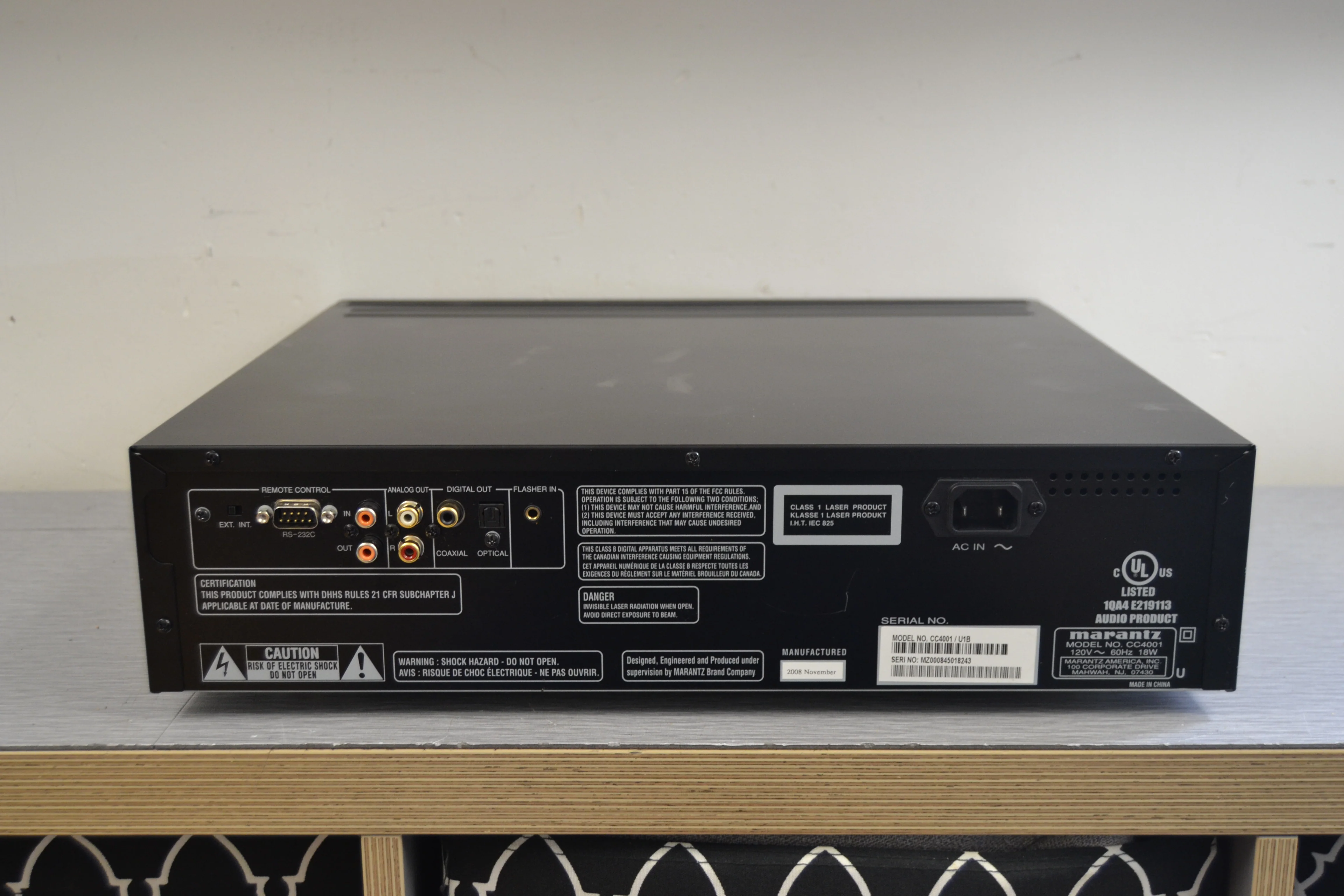 Marantz CC4001 CD Carousel 5 Discs - Image 8
