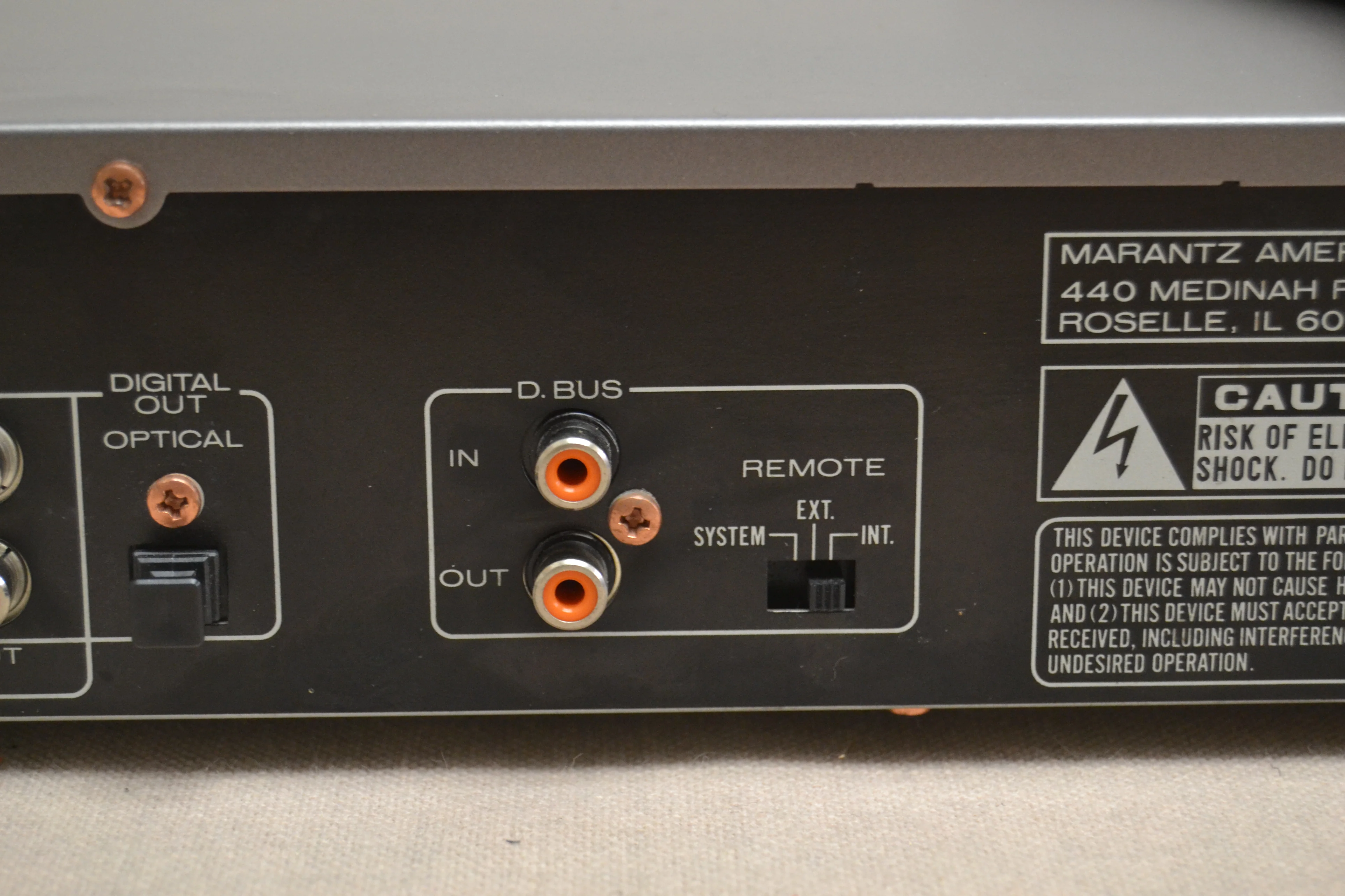 Marantz CD-1020U Single CD Player * Remote Control - Image 16