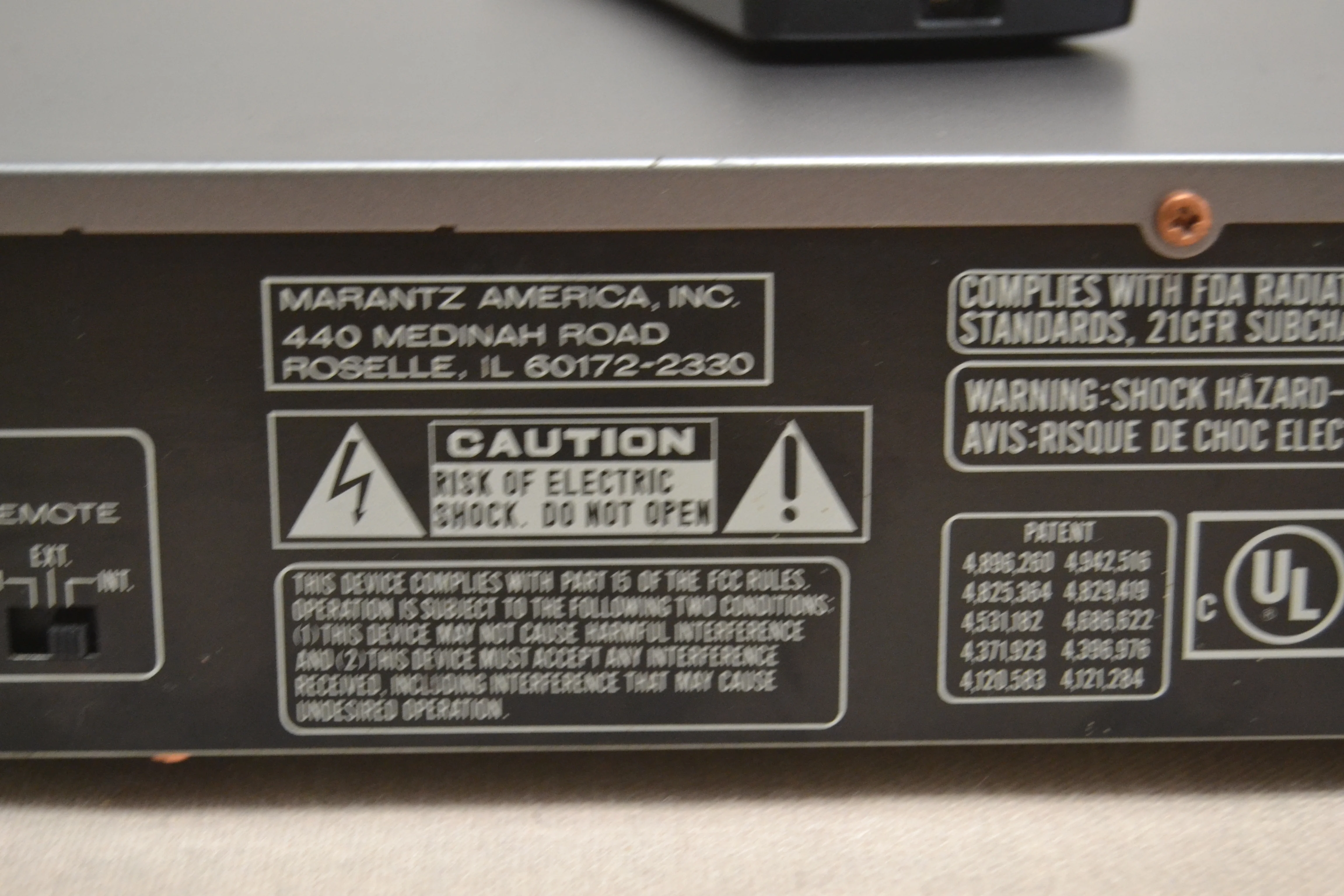 Marantz CD-1020U Single CD Player * Remote Control - Image 17