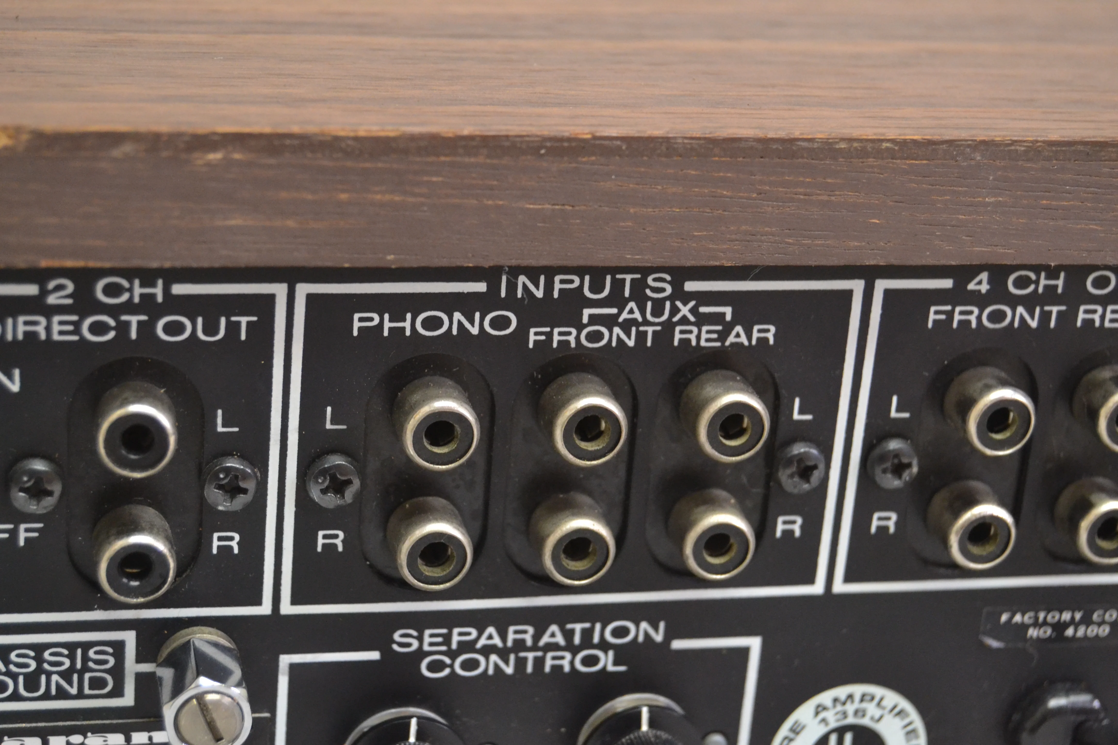 Marantz CD400  CD-4 Disc Demodulator (1976-77) - Image 9