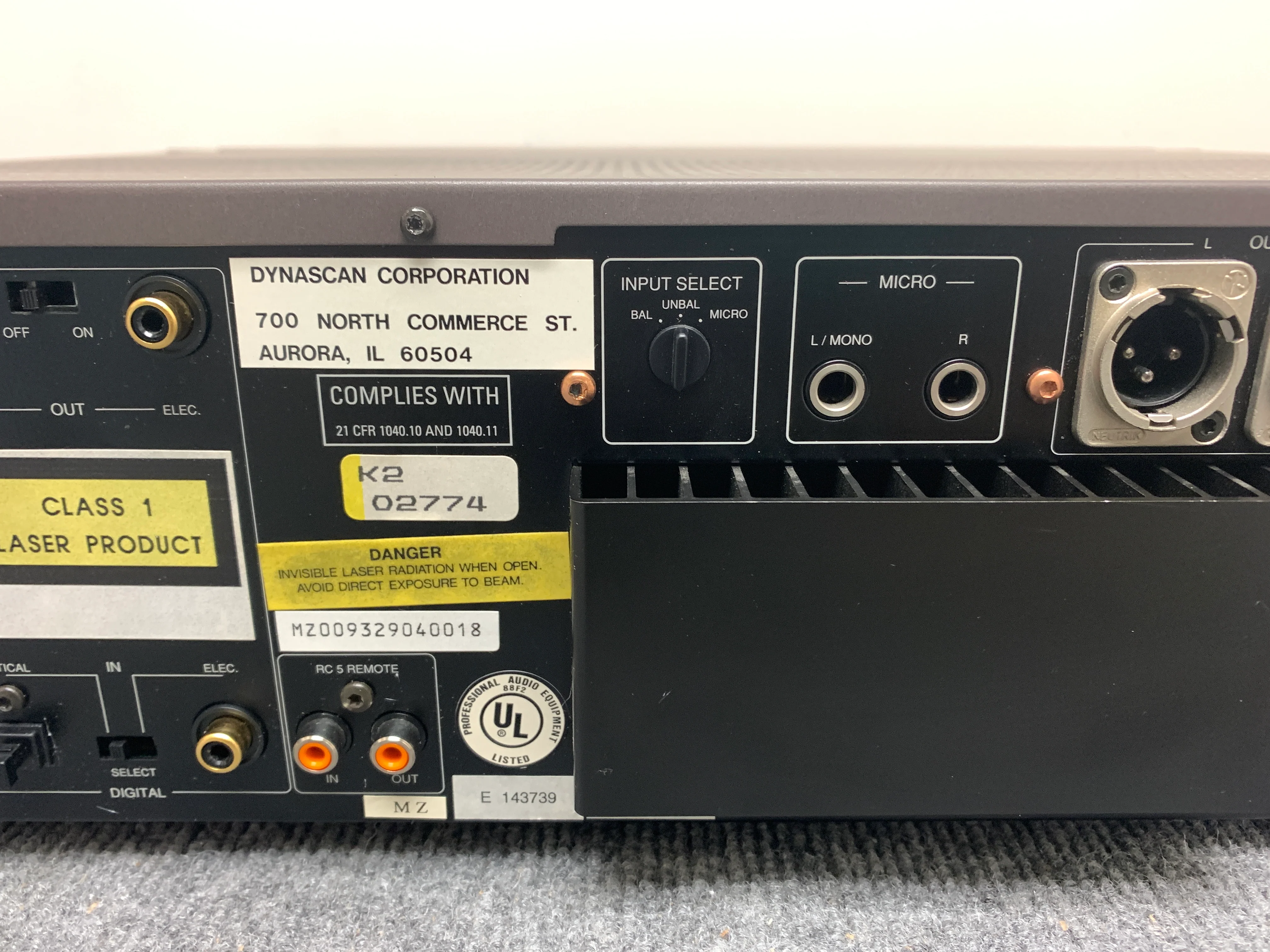 Marantz CDR600 Professional CD Recorder - Image 17