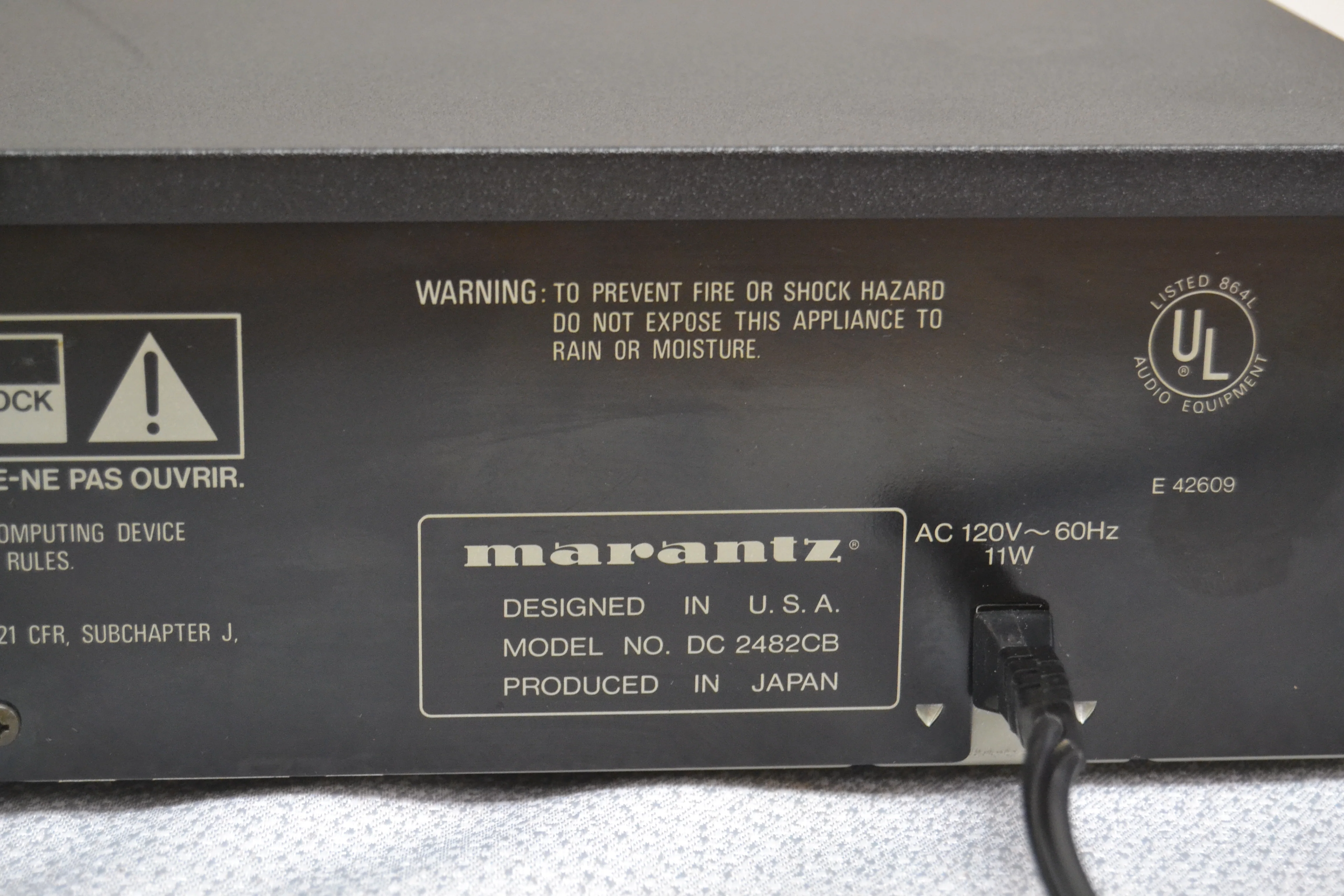 Marantz DC-2482 CD Changer 6 Discs Cartridge - Image 12
