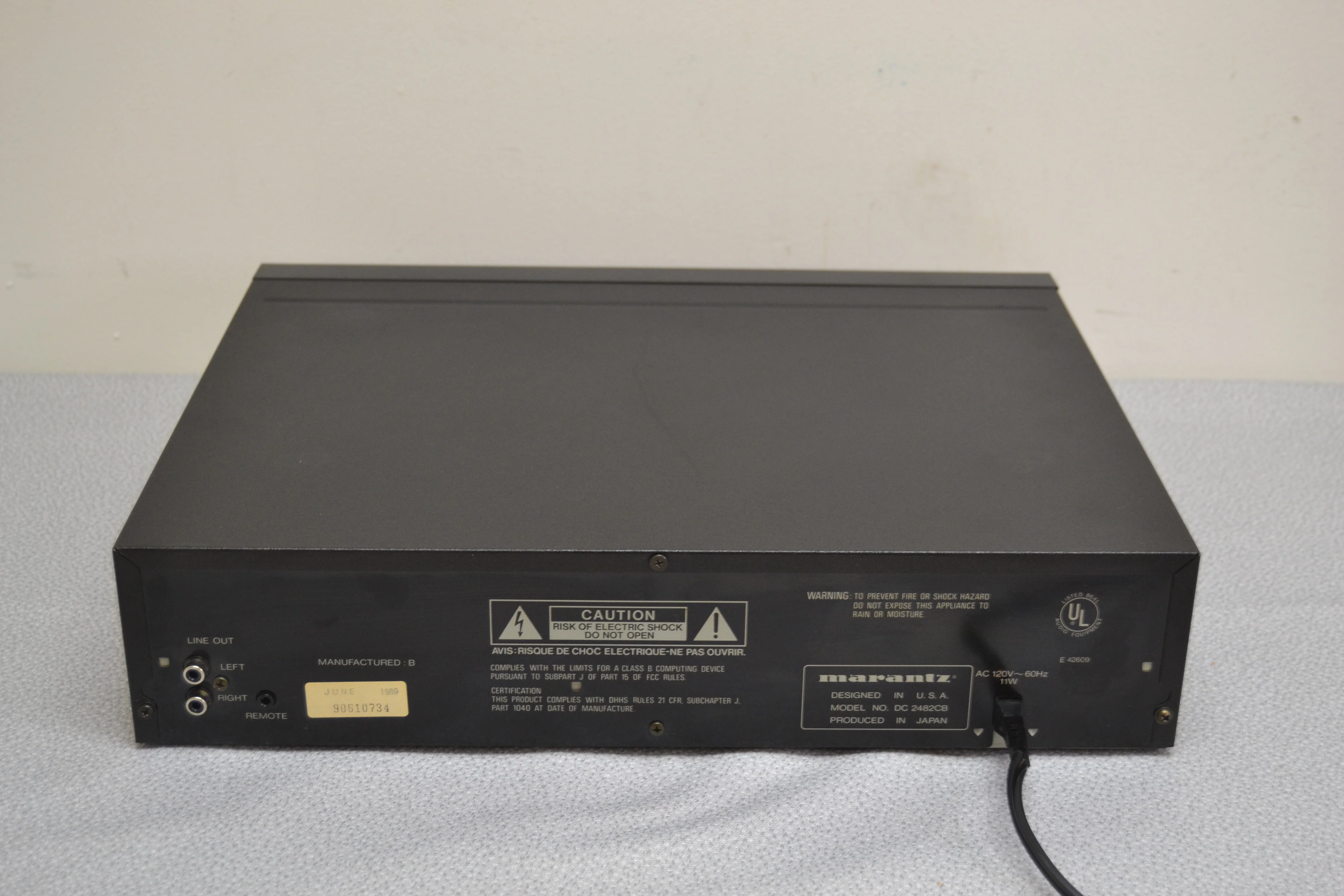 Marantz DC-2482 CD Changer 6 Discs Cartridge - Image 9