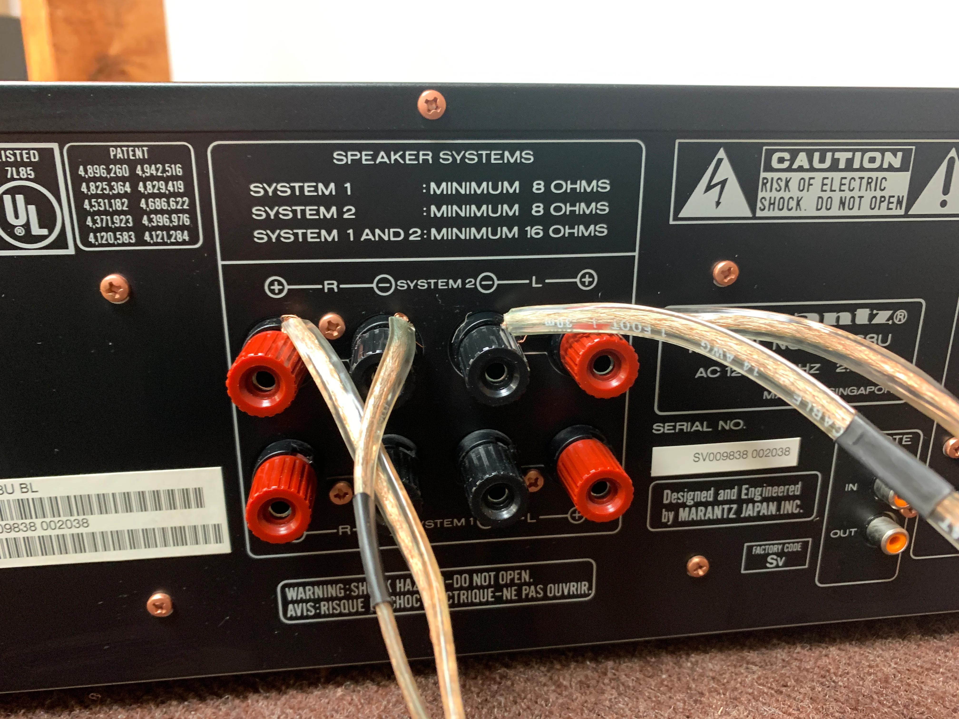 Marantz Integrated Amp PM-68 * Box - Image 10