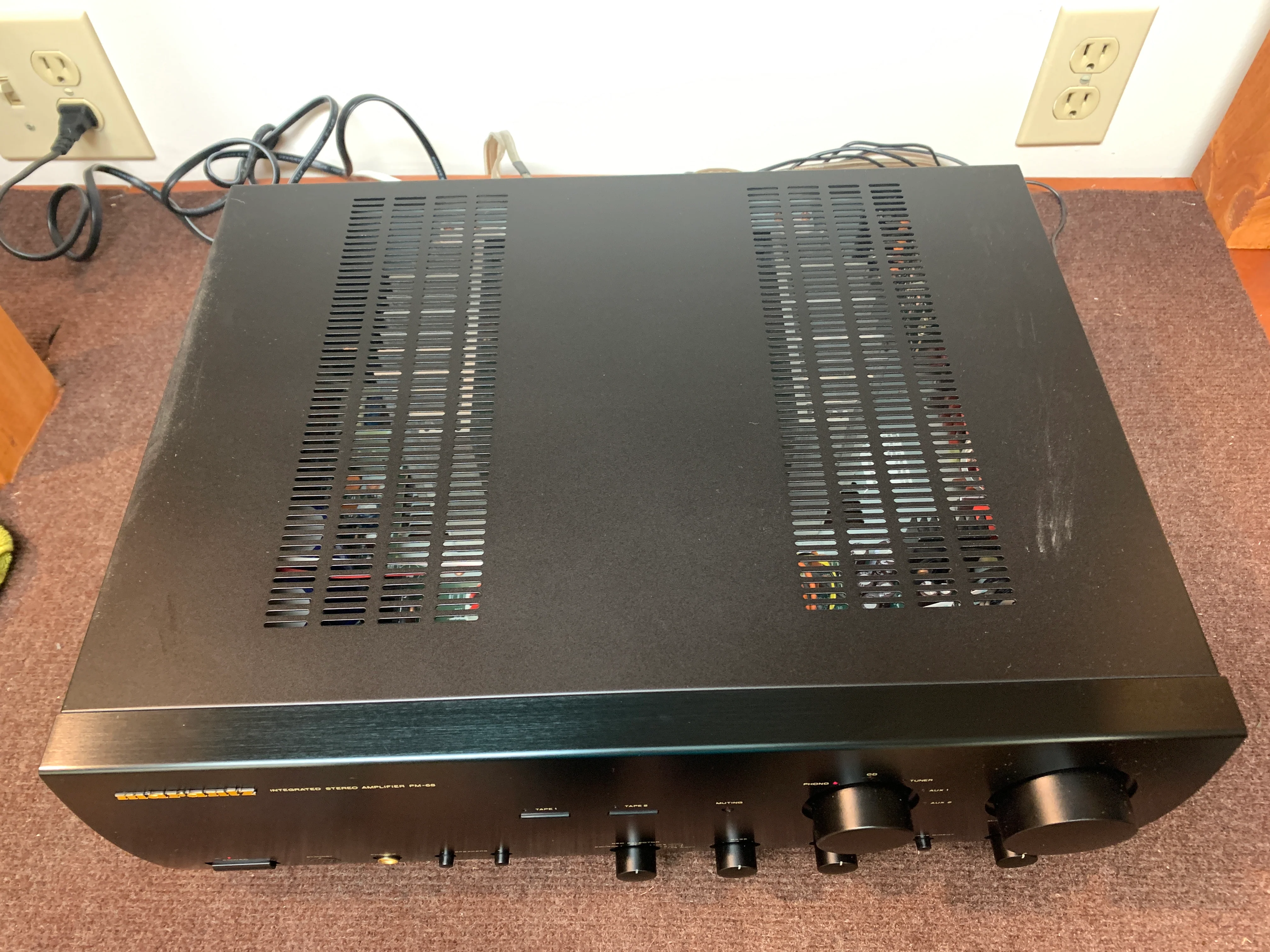 Marantz Integrated Amp PM-68 * Box - Image 6
