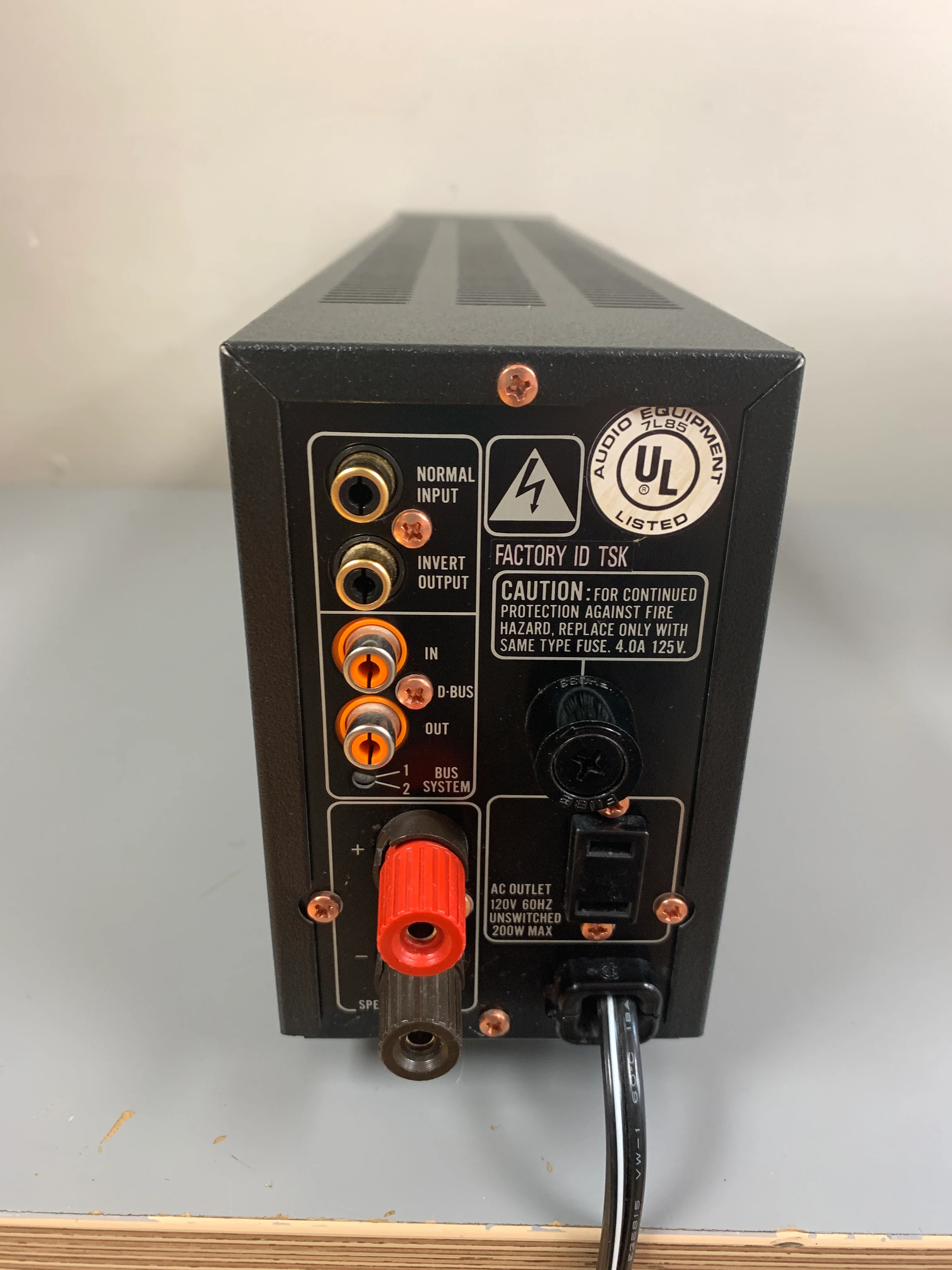 Marantz MA500U Mono Power Amp *Box *Manual *100W RMS - Image 6