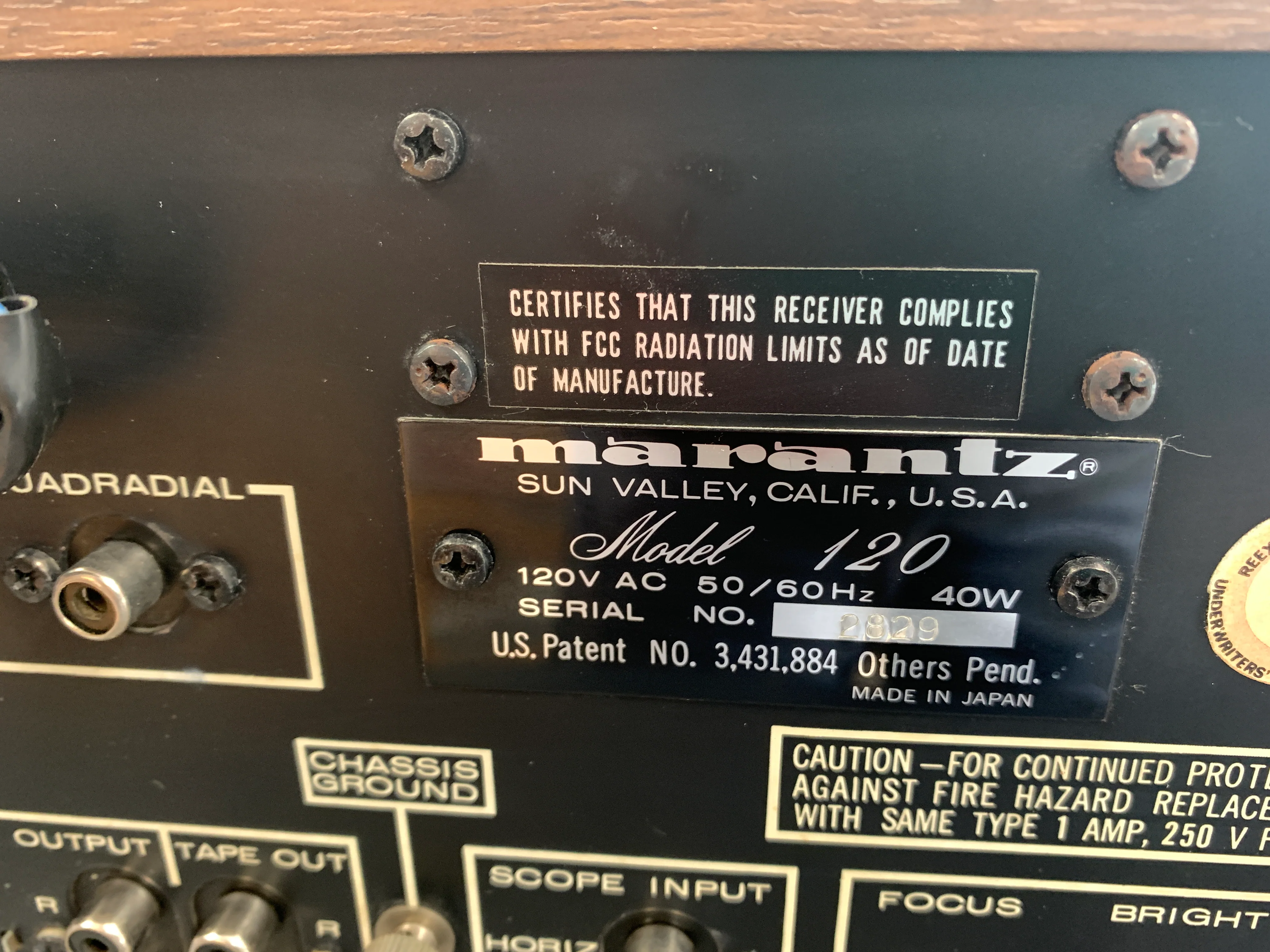 Marantz Model 120 Stereo Tuner - Image 14