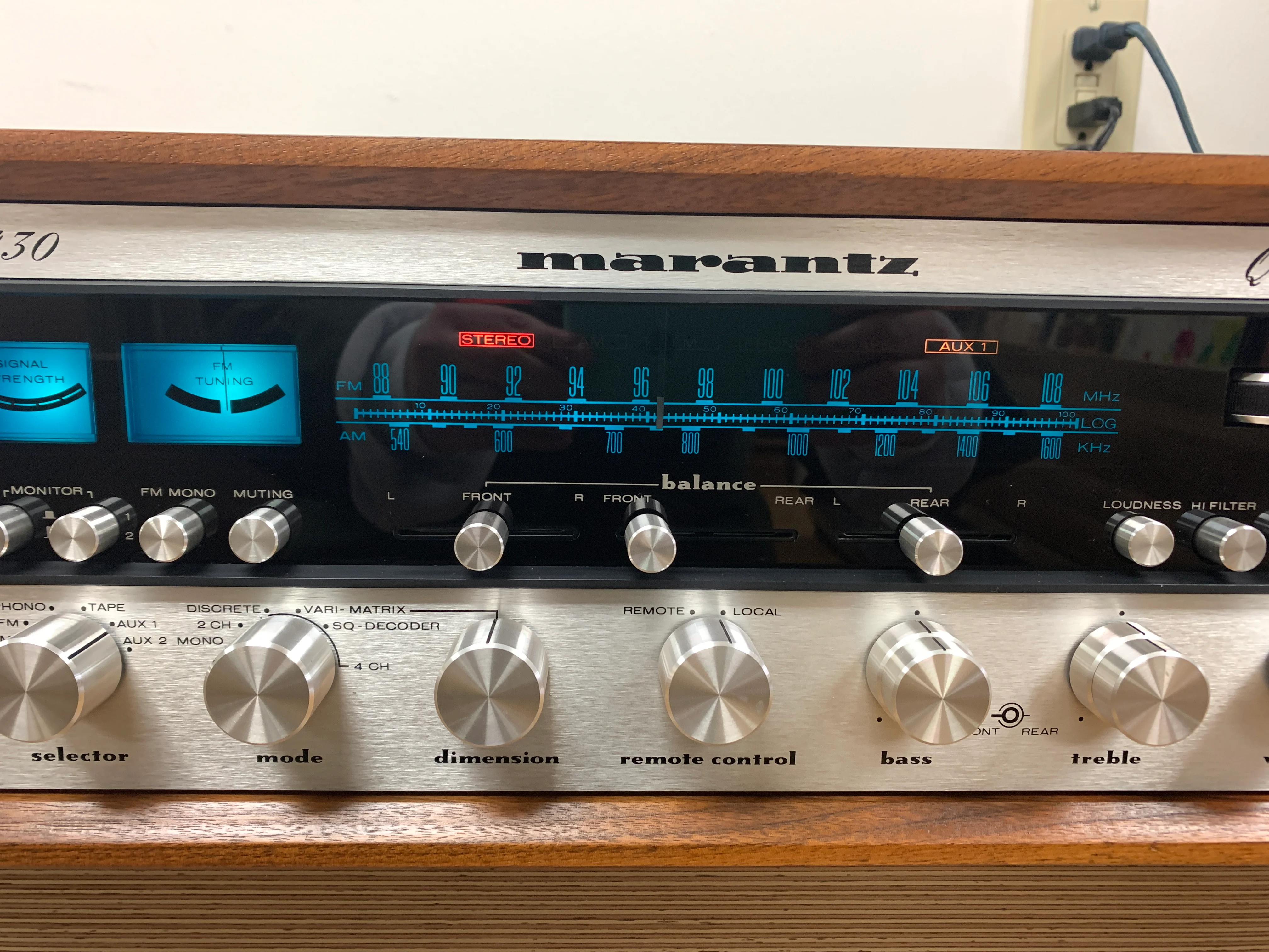 Marantz Model 4430 Stereo Receiver * Original Wood Case * Fully Serviced * $100 Flat Ship USA - Image 3