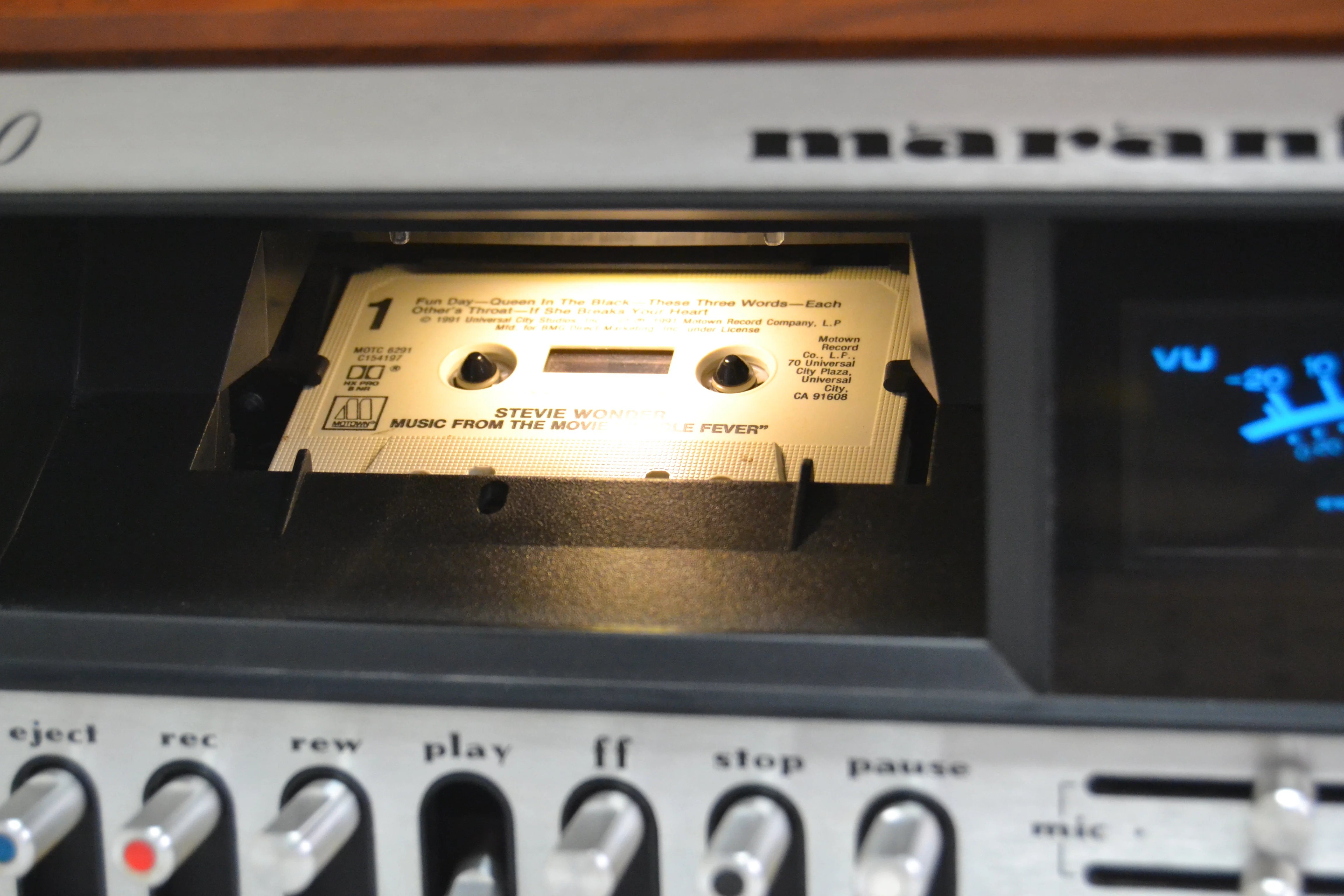 Marantz Model 5220 Single Cassette Deck * Original Wood Case * Fully Serviced * New Belts - Image 16