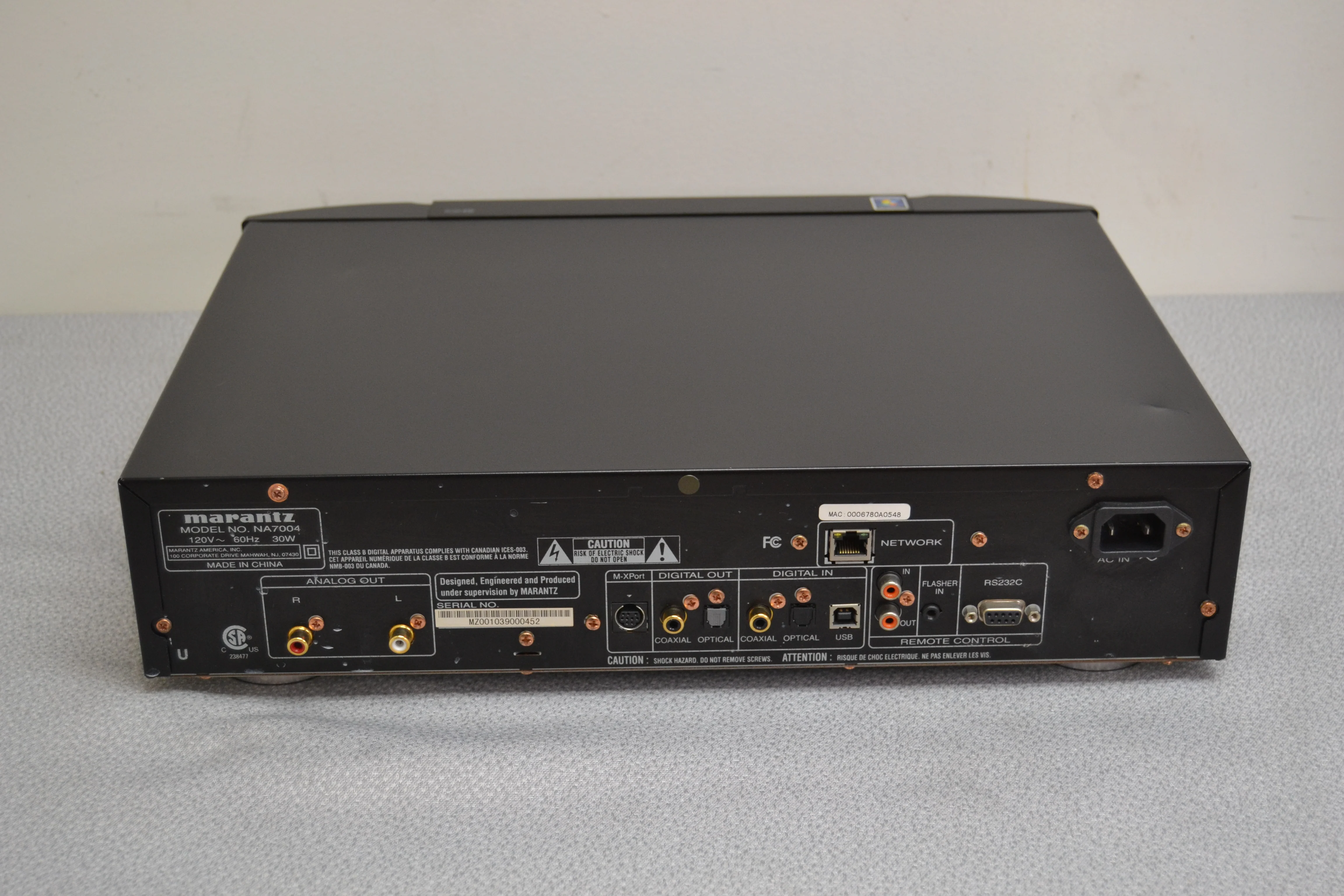 Marantz NA7004 Network audio player/USB DAC - Image 10