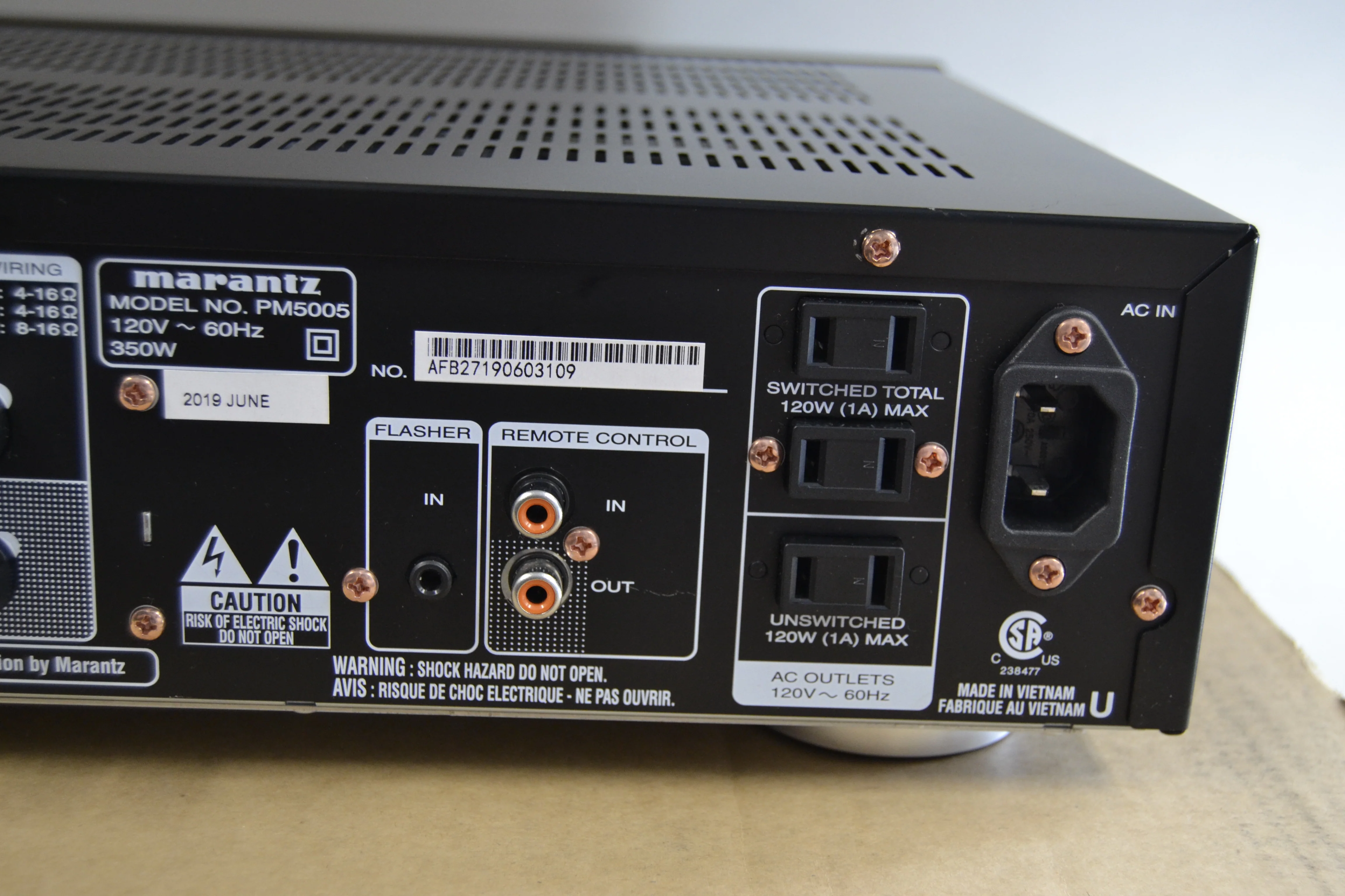 Marantz PM5005 Integrated Amplifier * Box * Remote * Manual - Image 14